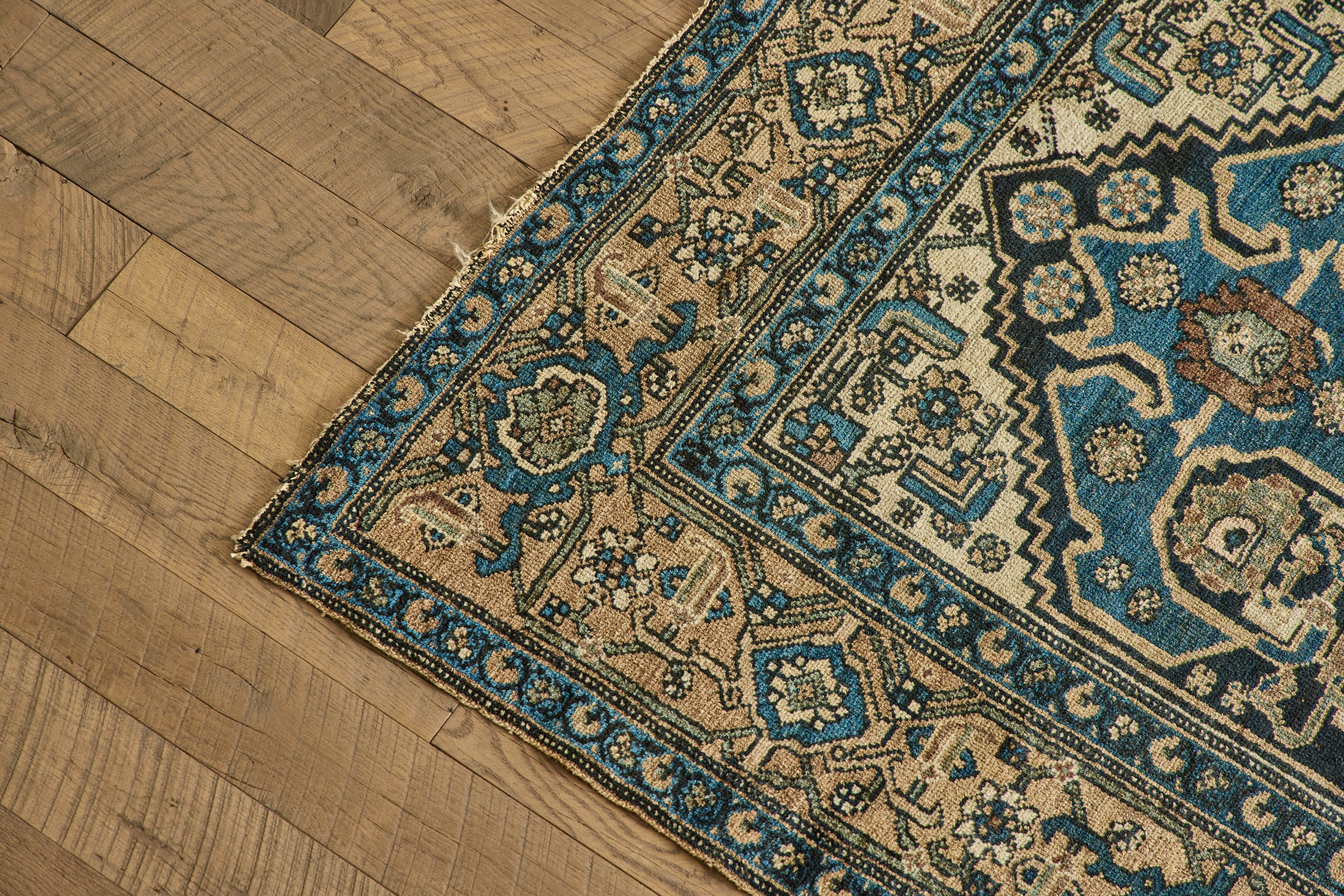 Nicky Kehoe - Blue Malayer Rug 4'8 X 7'3