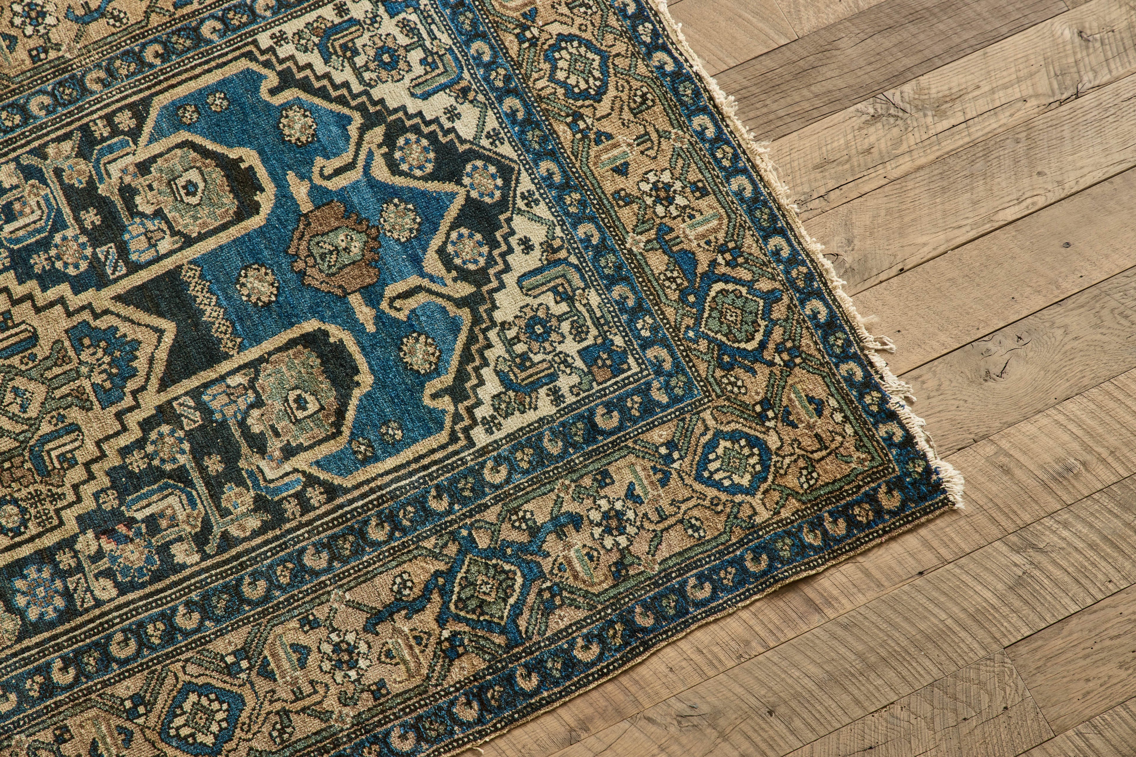 Nicky Kehoe - Blue Malayer Rug 4'8 X 7'3