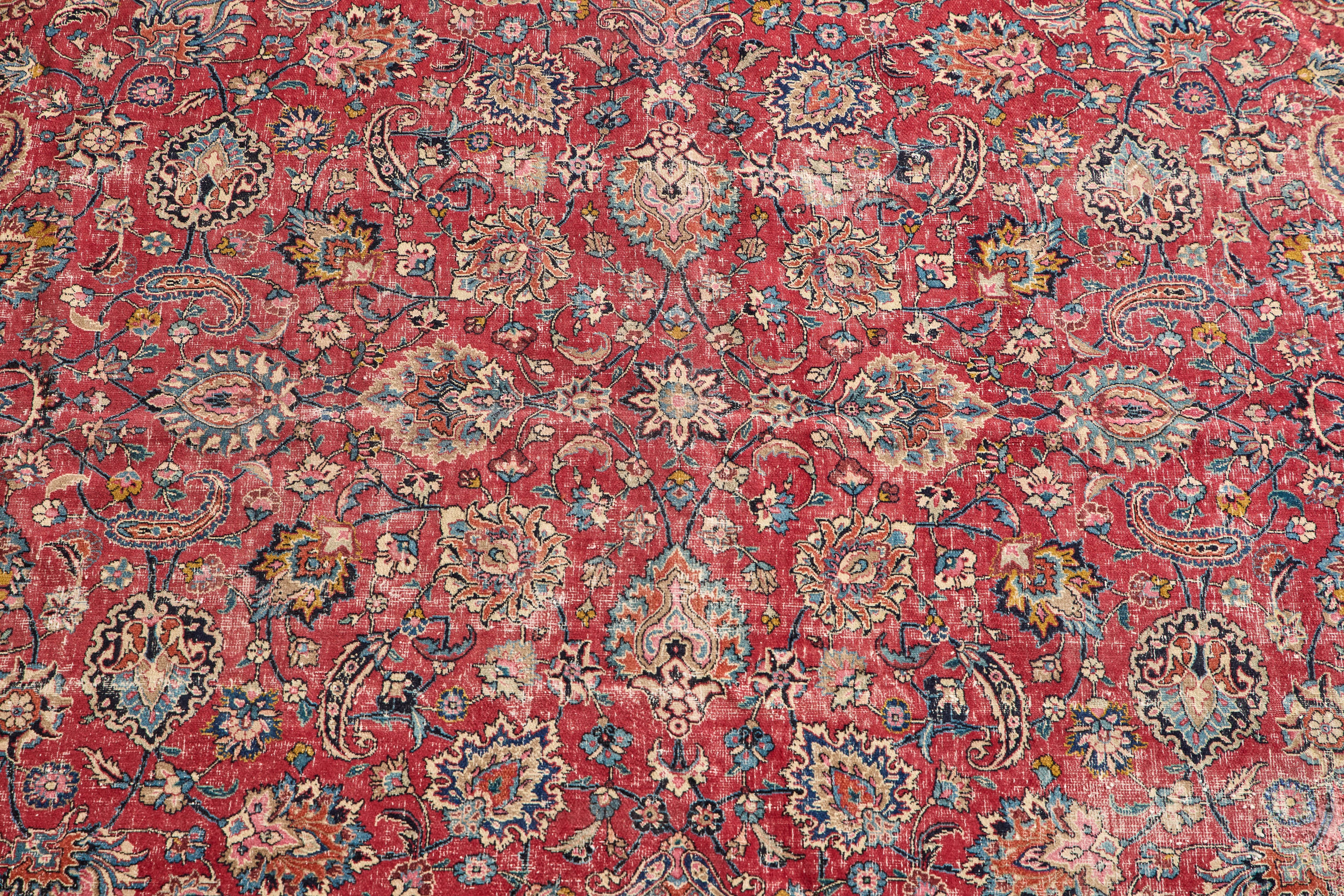 Nicky Kehoe - Persian Floral Tabriz Rug 10 X 13