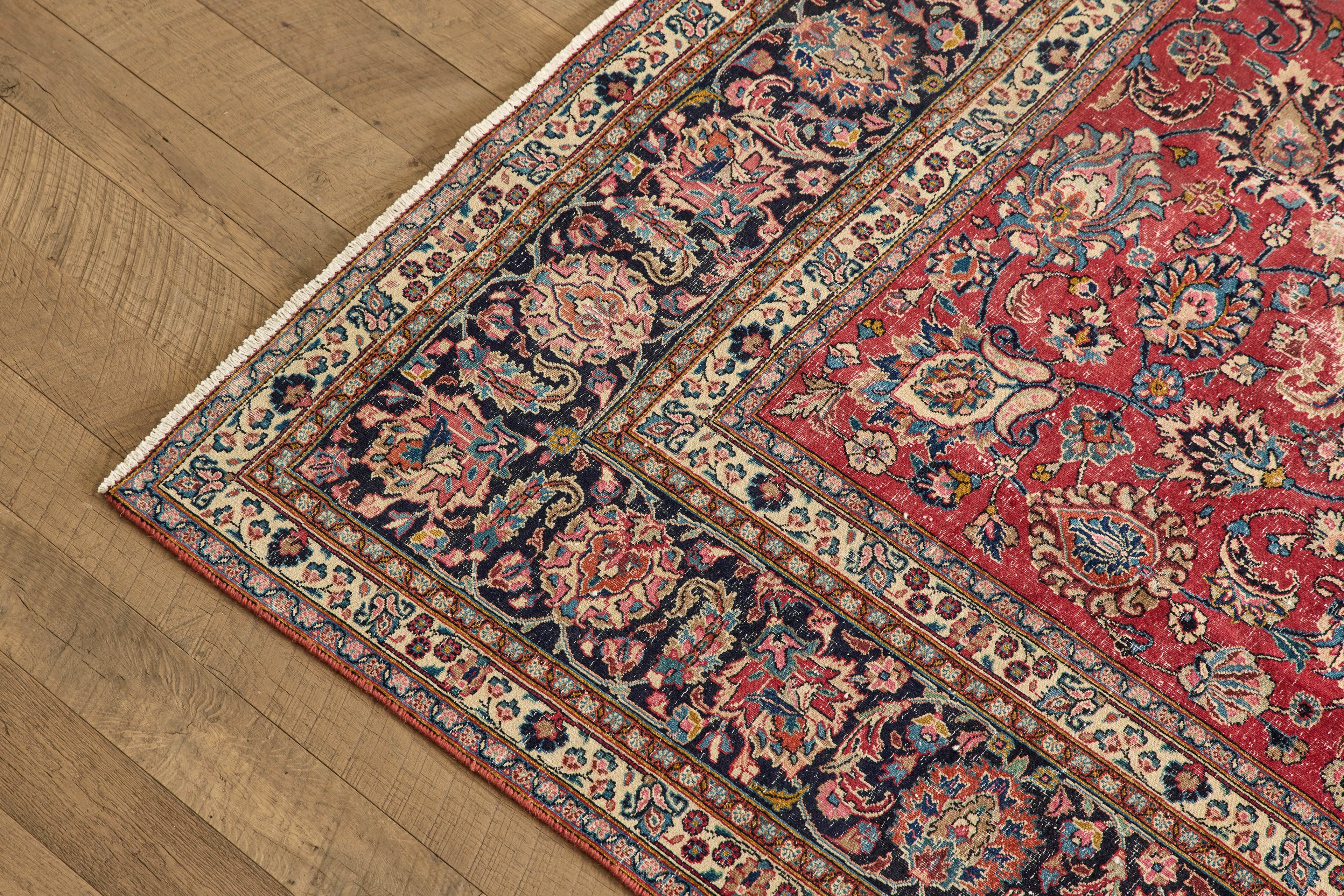 Nicky Kehoe - Persian Floral Tabriz Rug 10 X 13