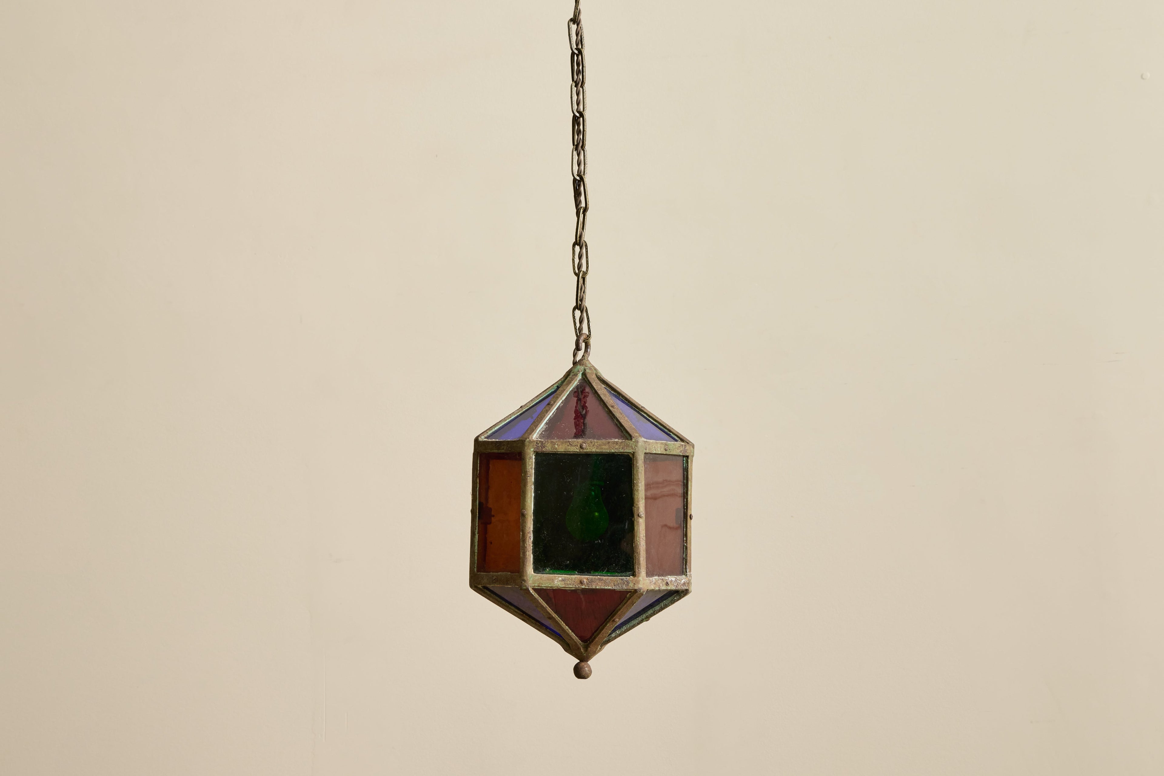 Nicky Kehoe - French Stained Glass Lantern