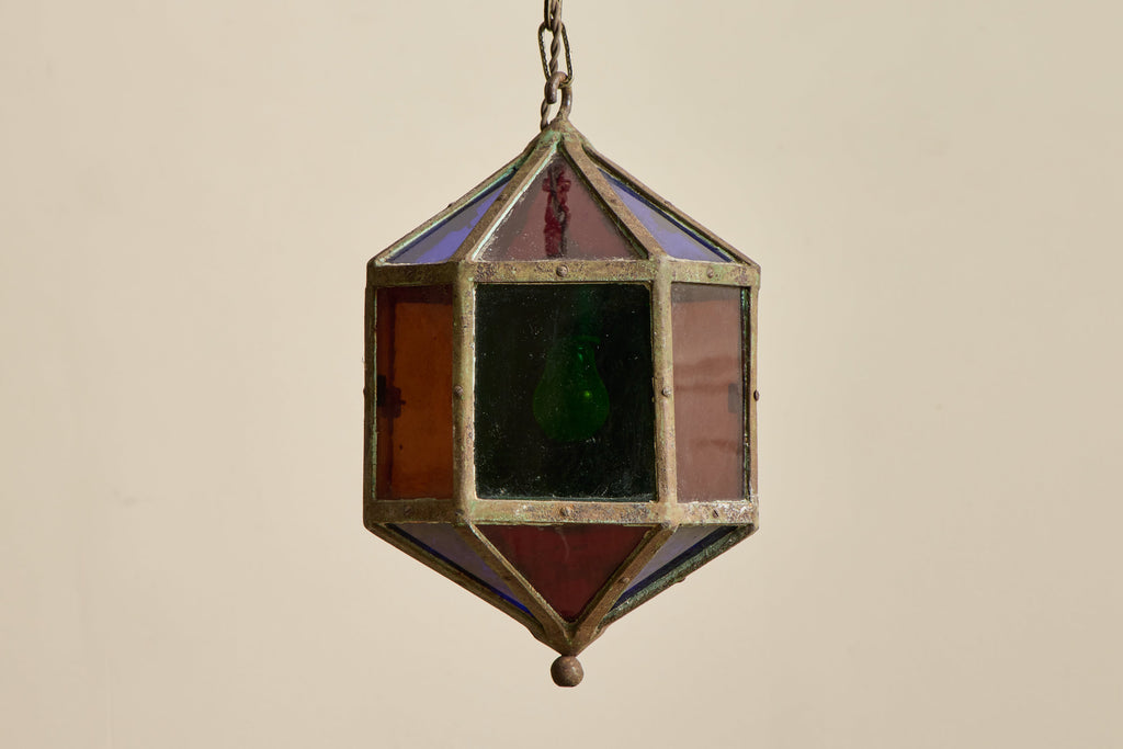 Nicky Kehoe - French Stained Glass Lantern