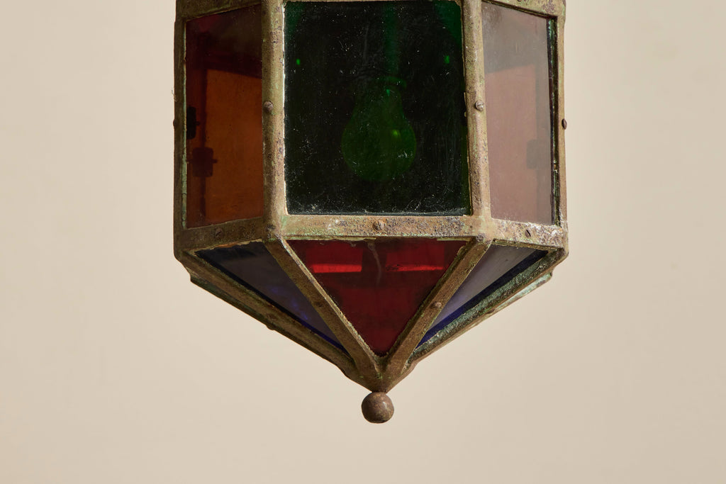 Nicky Kehoe - French Stained Glass Lantern