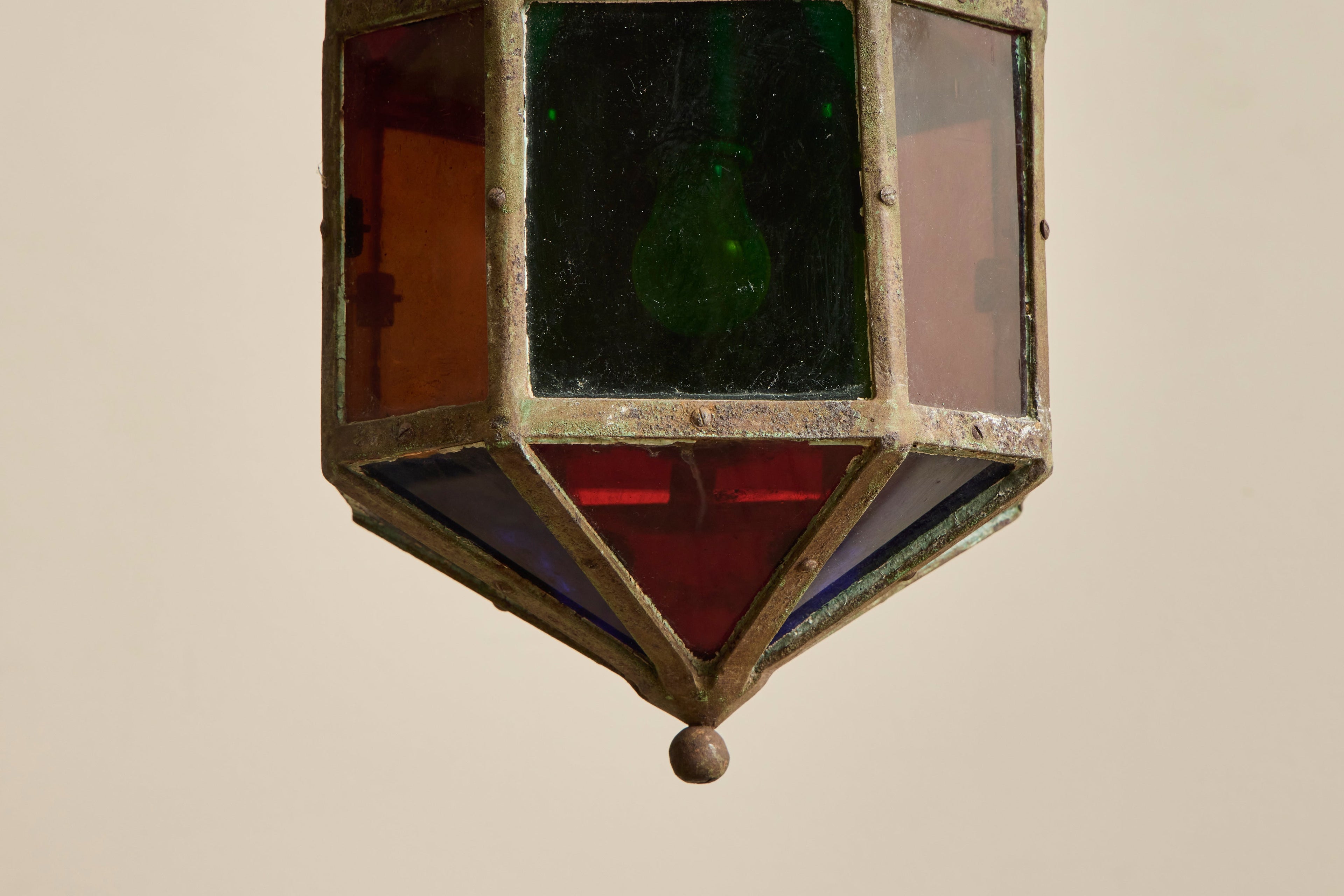 Nicky Kehoe - French Stained Glass Lantern