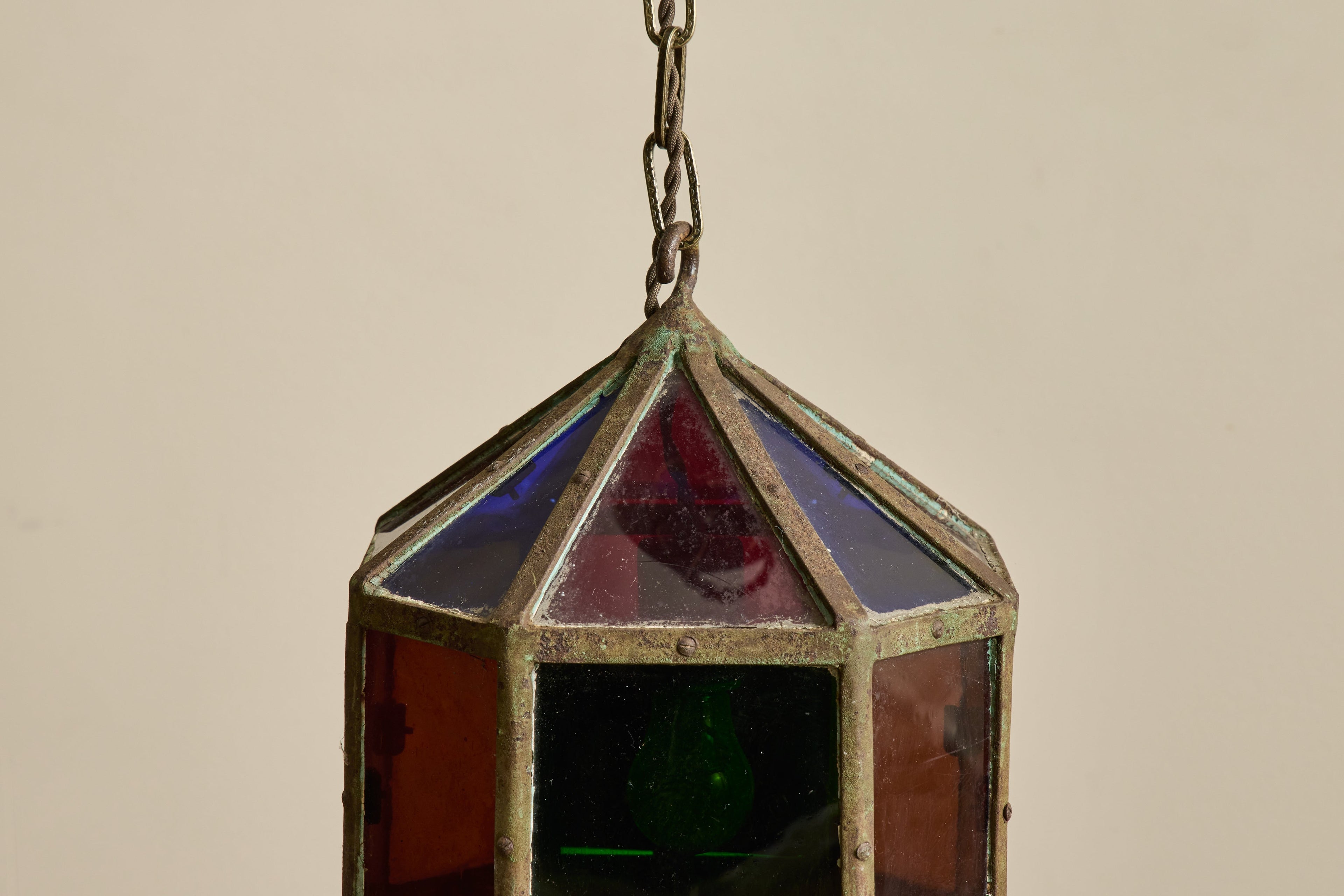 Nicky Kehoe - French Stained Glass Lantern