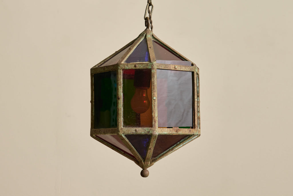 Nicky Kehoe - French Stained Glass Lantern