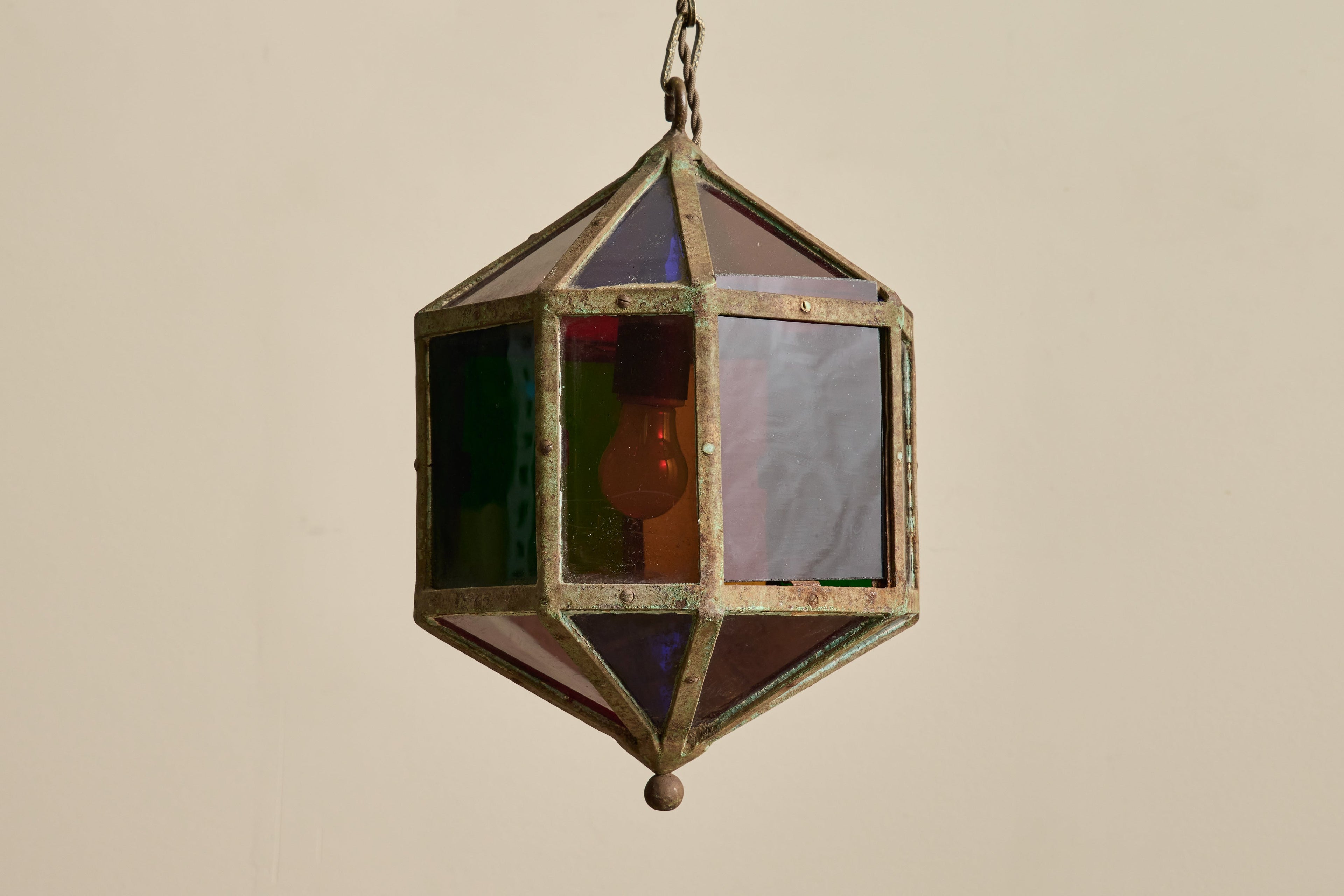 Nicky Kehoe - French Stained Glass Lantern