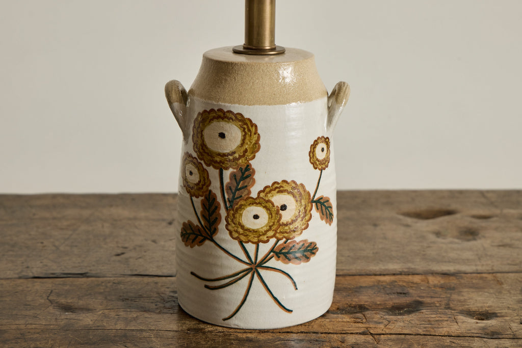 Nicky Kehoe - Ranunculus Table Lamp in Ochre