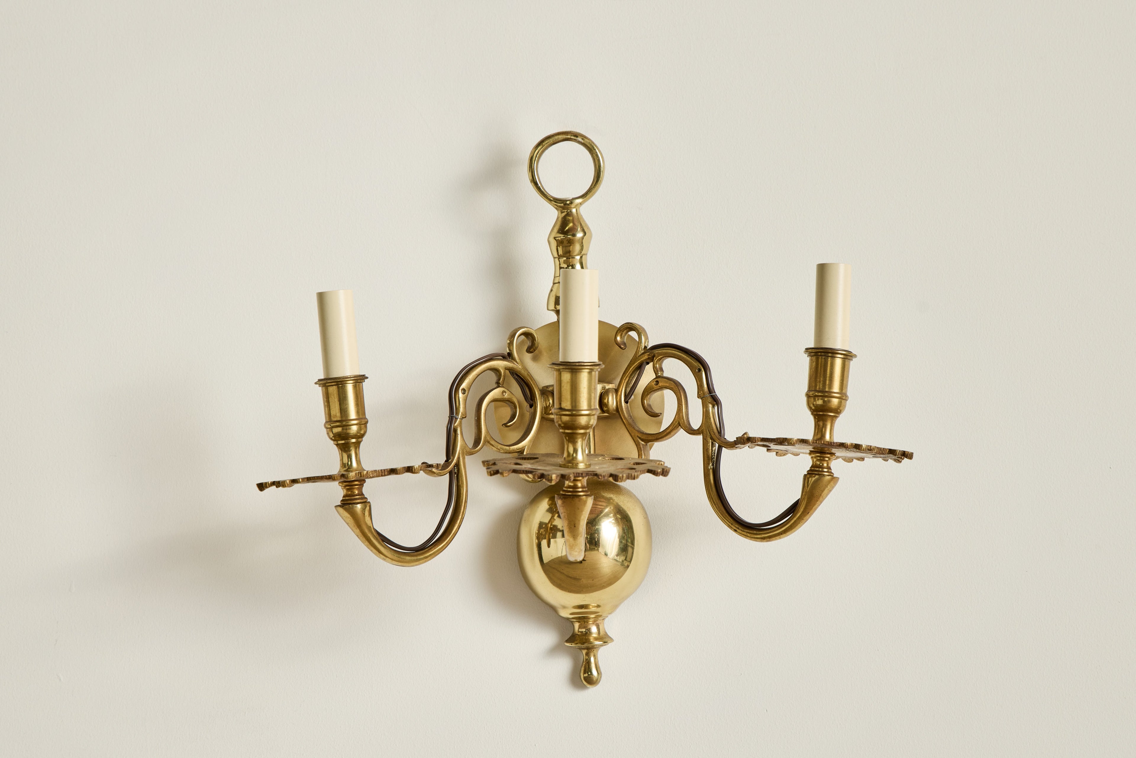 Nicky Kehoe - Pair of Brass Sconces