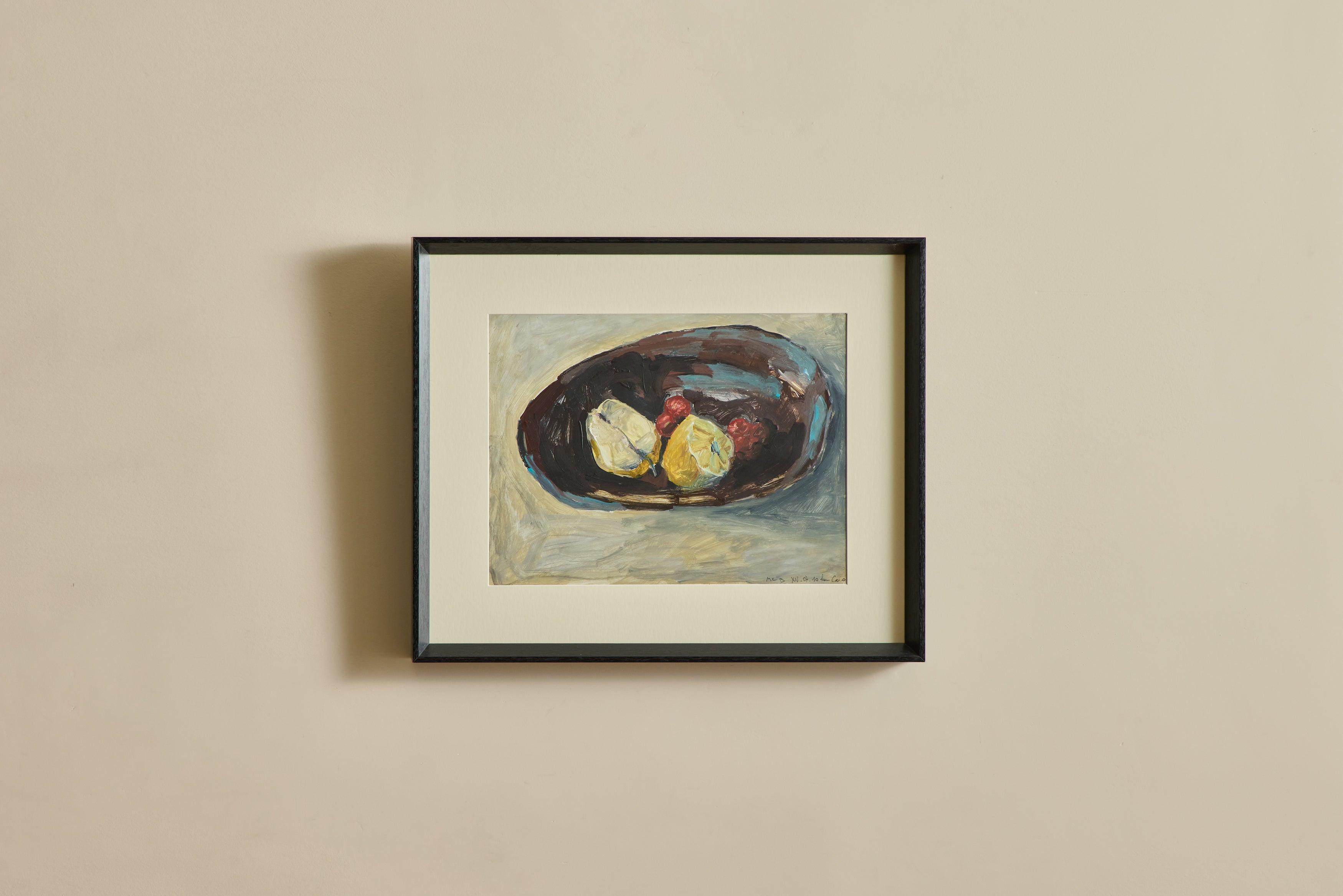 Nicky Kehoe - VTG FRUIT BOWL STILL LIFE PAINTING