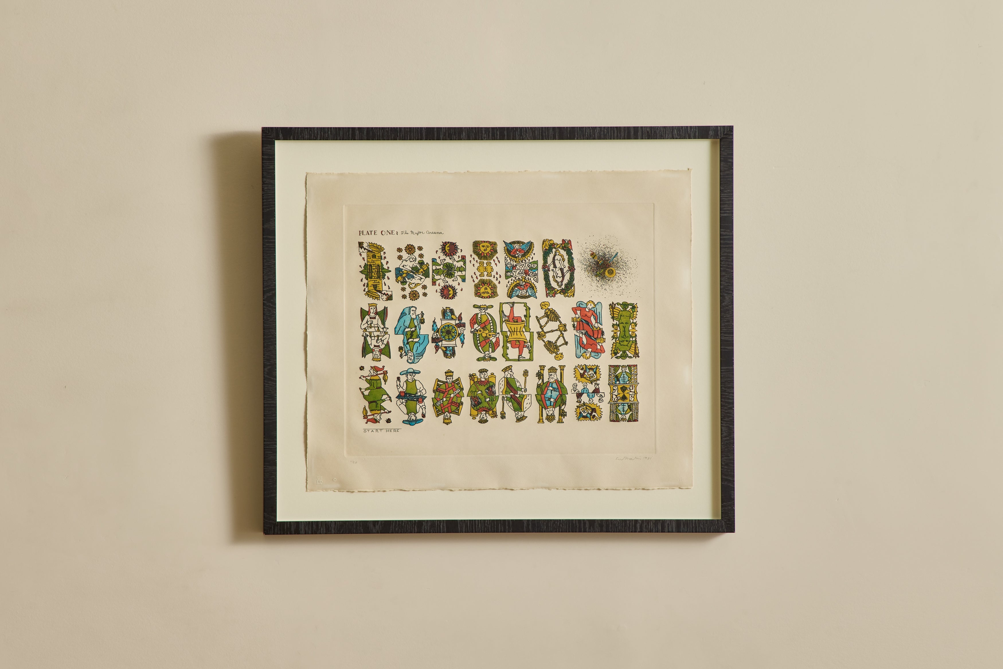 Nicky Kehoe - VTG MAJOR ARCANA TAROT PRINT