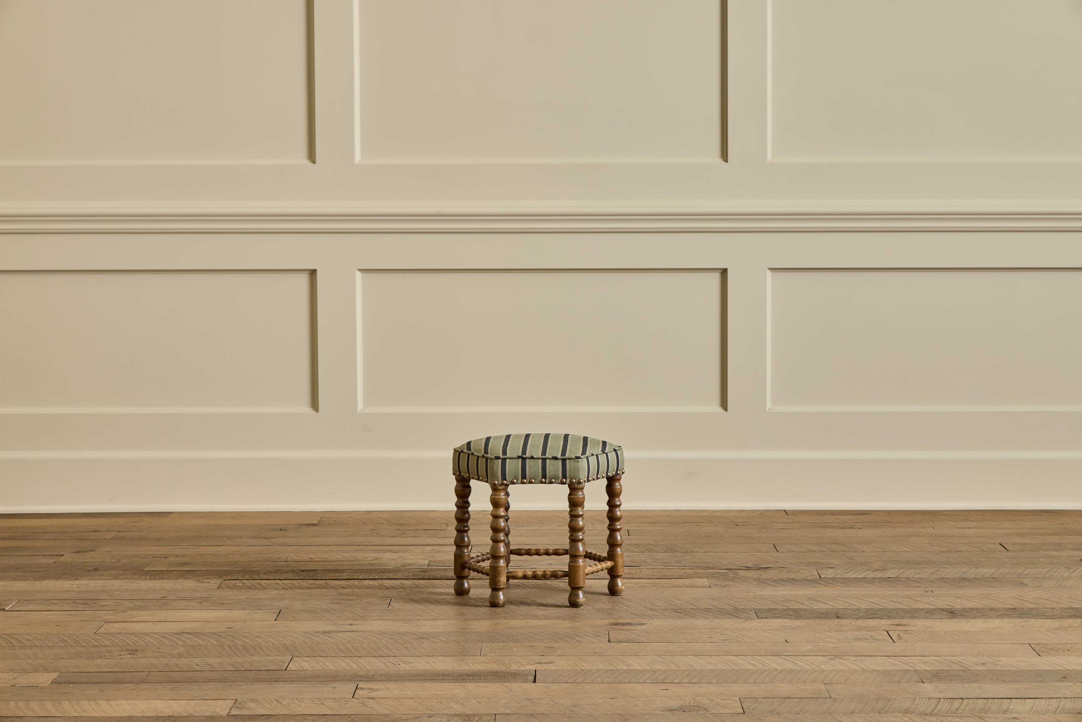 Nicky Kehoe - VTG DANISH TURNED WOOD STOOL NO. 1