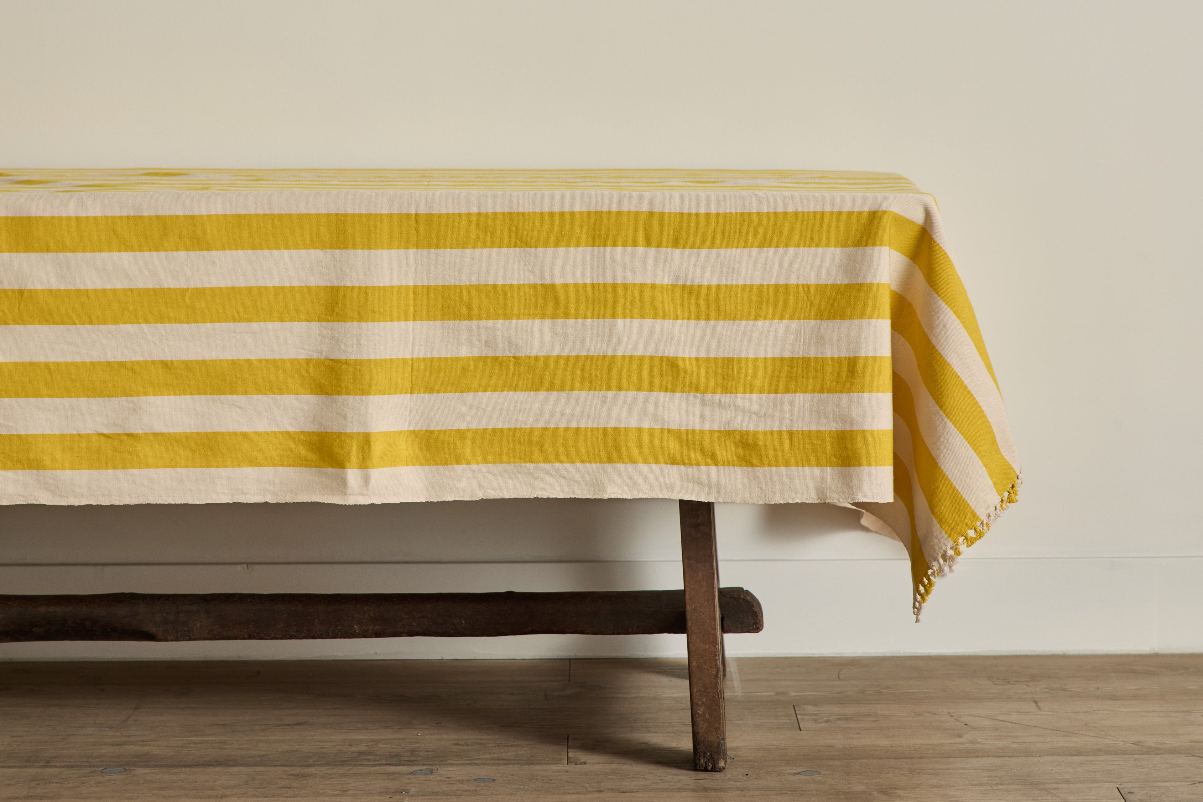 Nicky Kehoe - Lemon & Sand Tablecloth