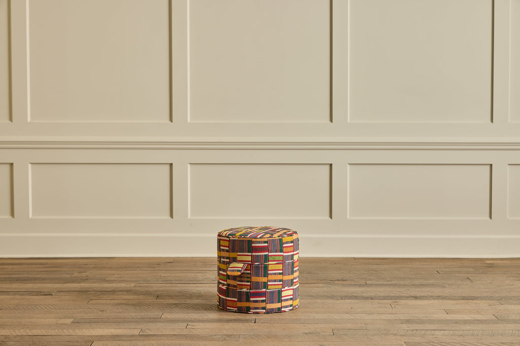 Nicky Kehoe - Round Hassock, 17"