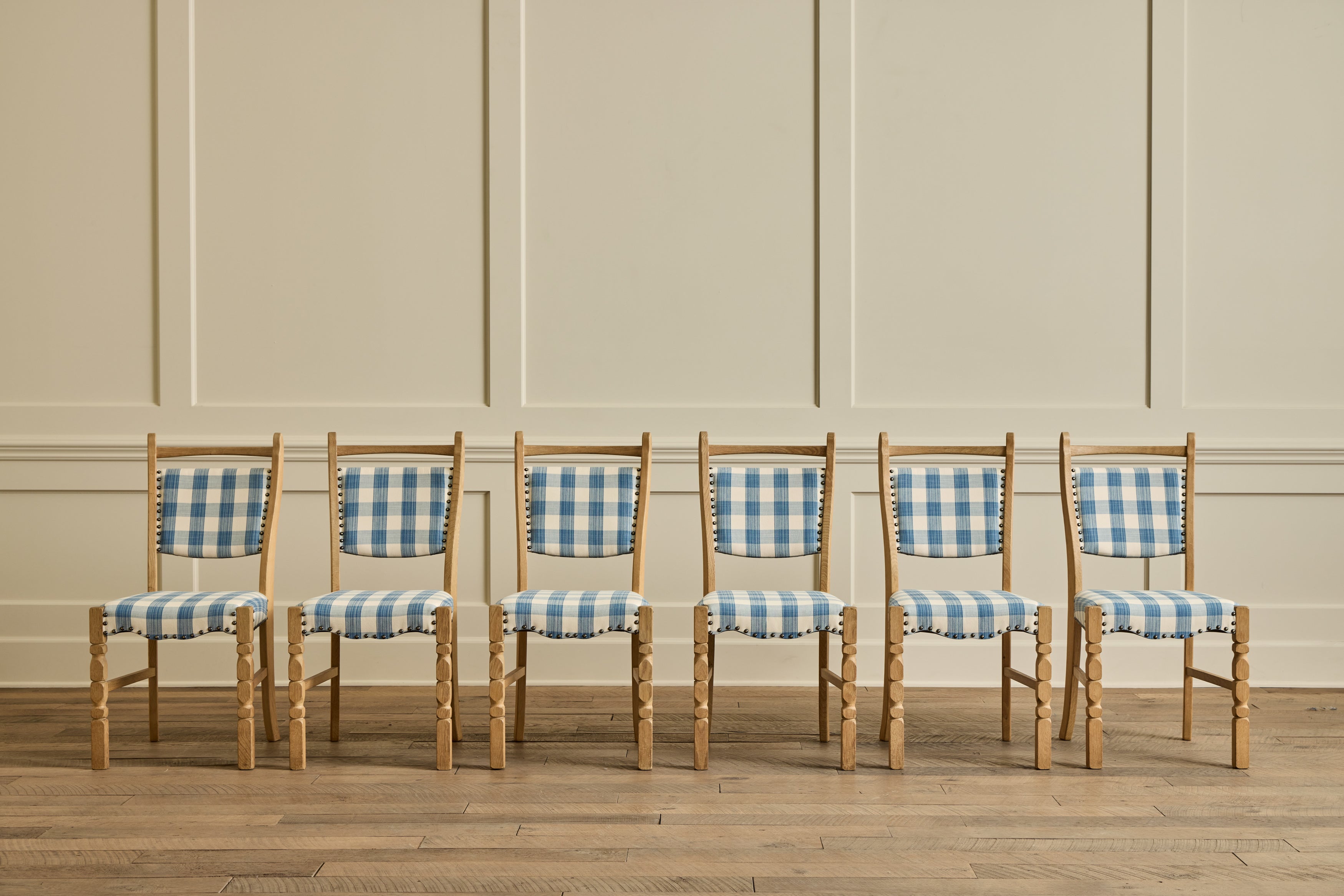Nicky Kehoe - VTG SET OF 6 1970S DANISH CHAIRS
