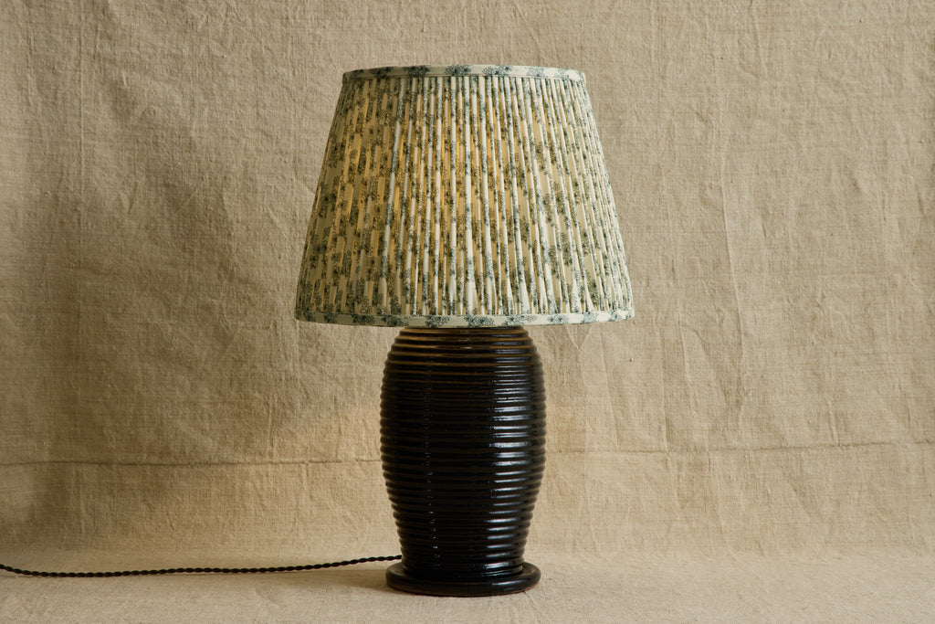 Nicky Kehoe - Folies Bergere Linen Pleated Lampshade (Multiple Styles)