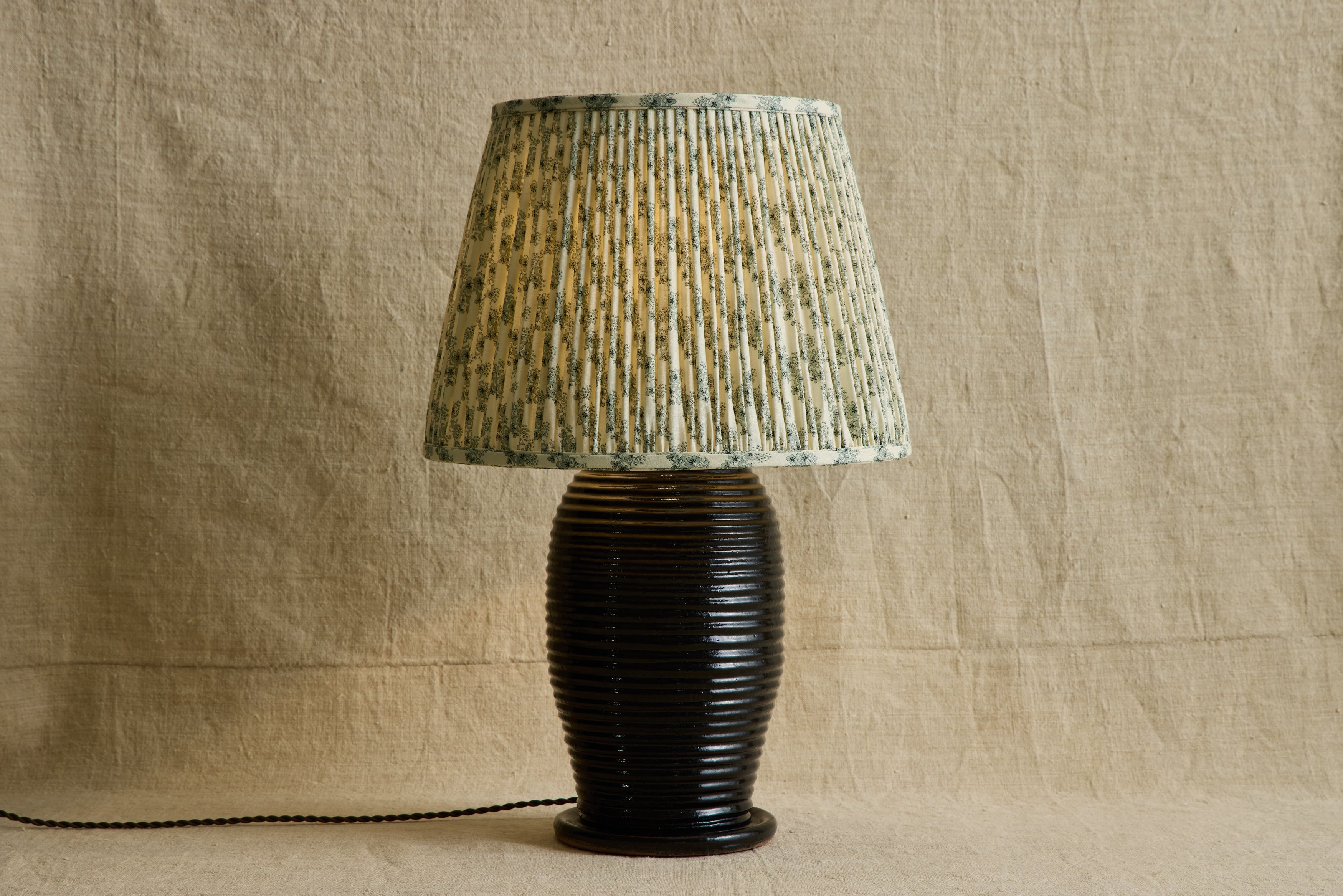 Nicky Kehoe - Folies Bergere Linen Pleated Lampshade (Multiple Styles)