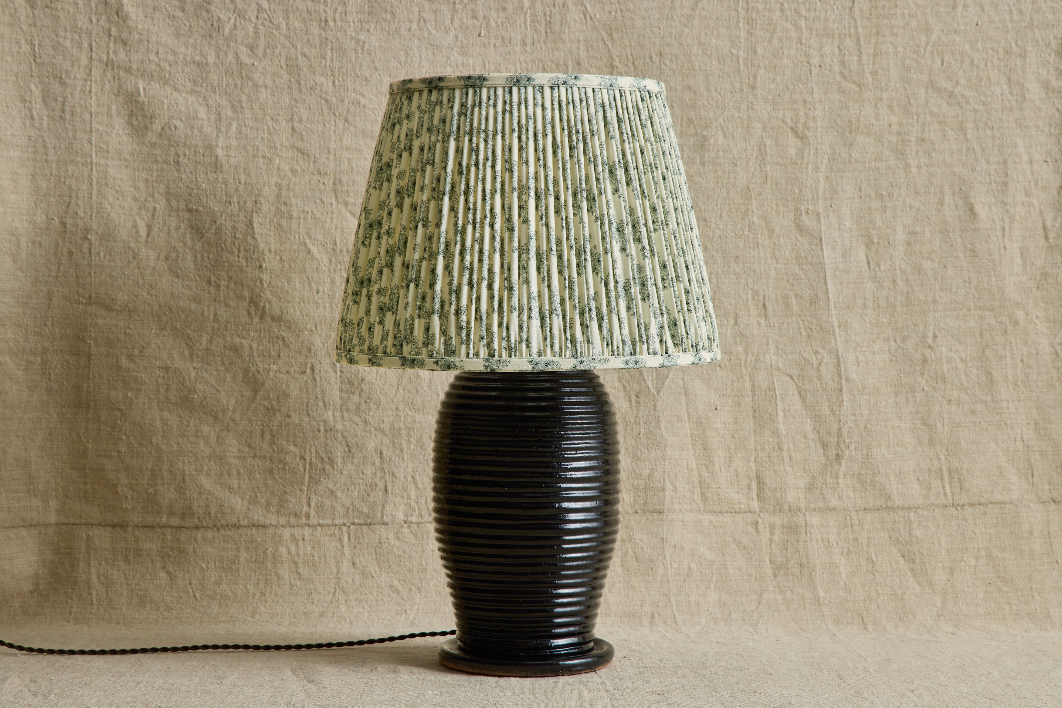 Nicky Kehoe - Folies Bergere Linen Pleated Lampshade (Multiple Styles)