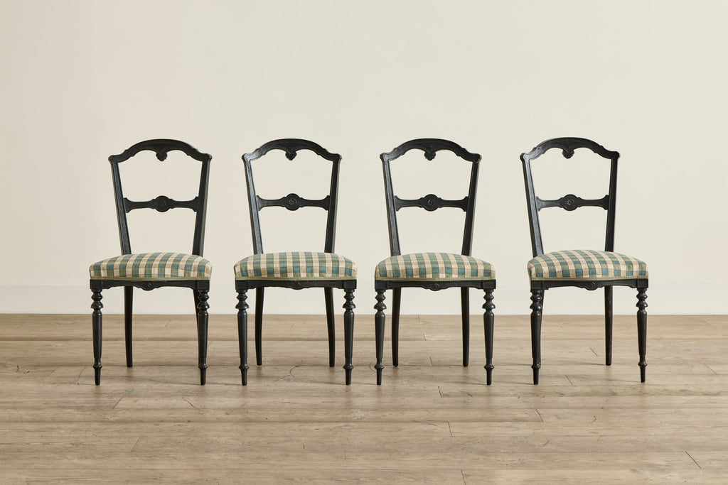 Nicky Kehoe - 19th Century Black Dining Chairs