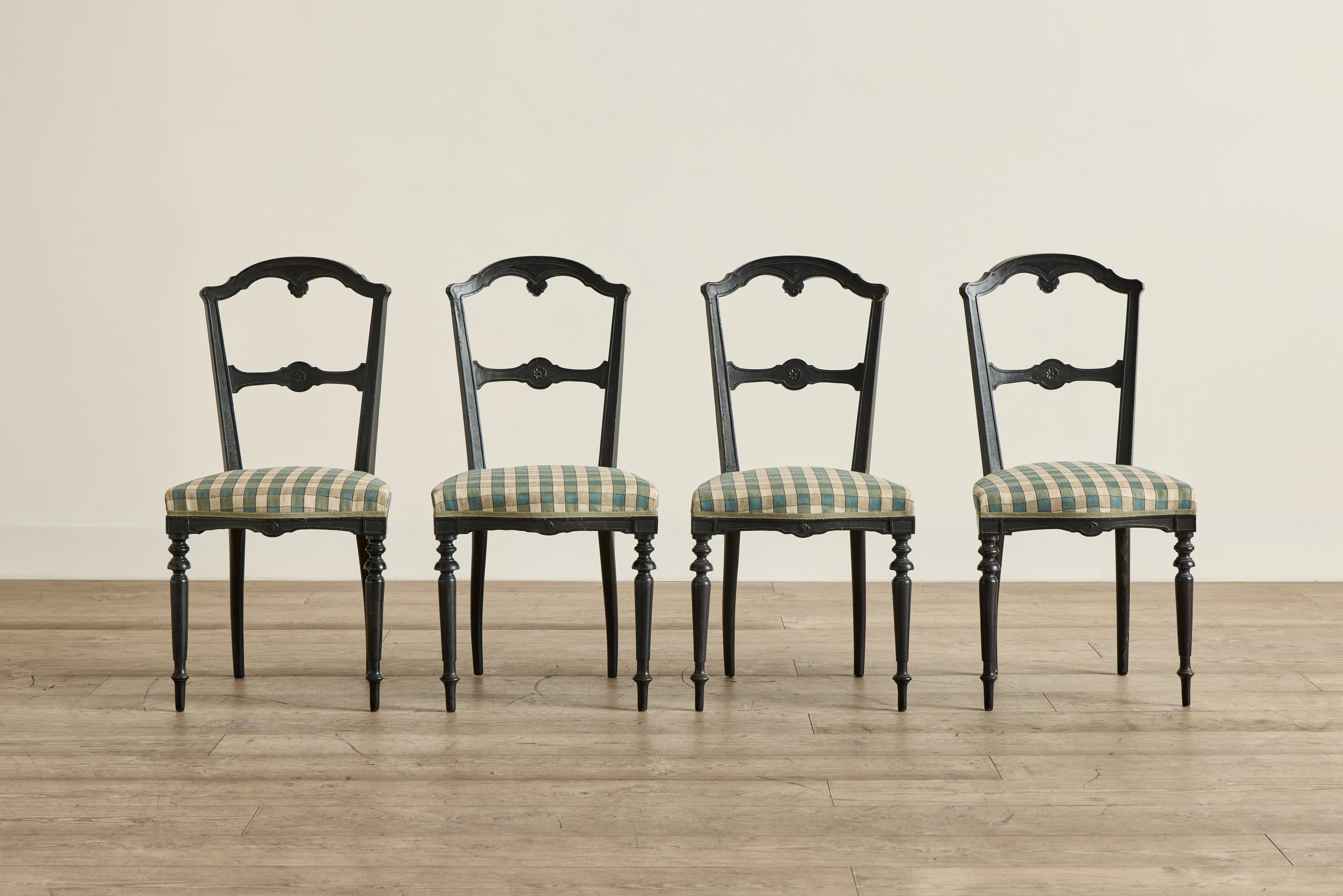 Nicky Kehoe - 19th Century Black Dining Chairs