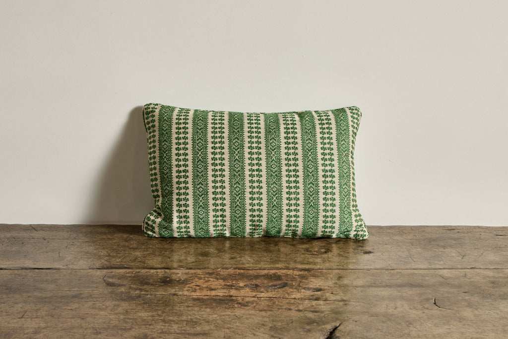 Nicky Kehoe - Susan Deliss Pillow in Patmos Hedge Green