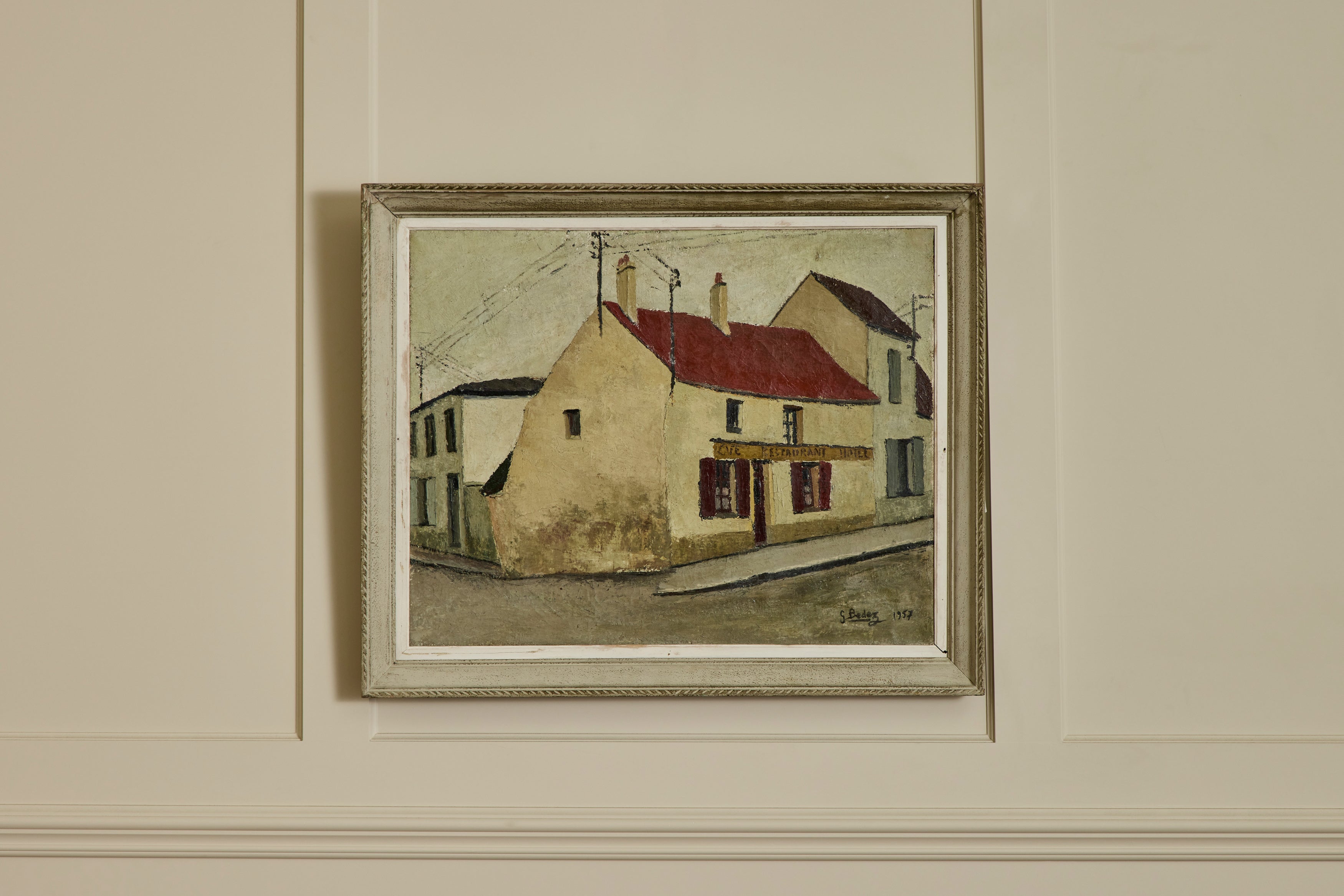 Nicky Kehoe - French Cafe Oil Painting