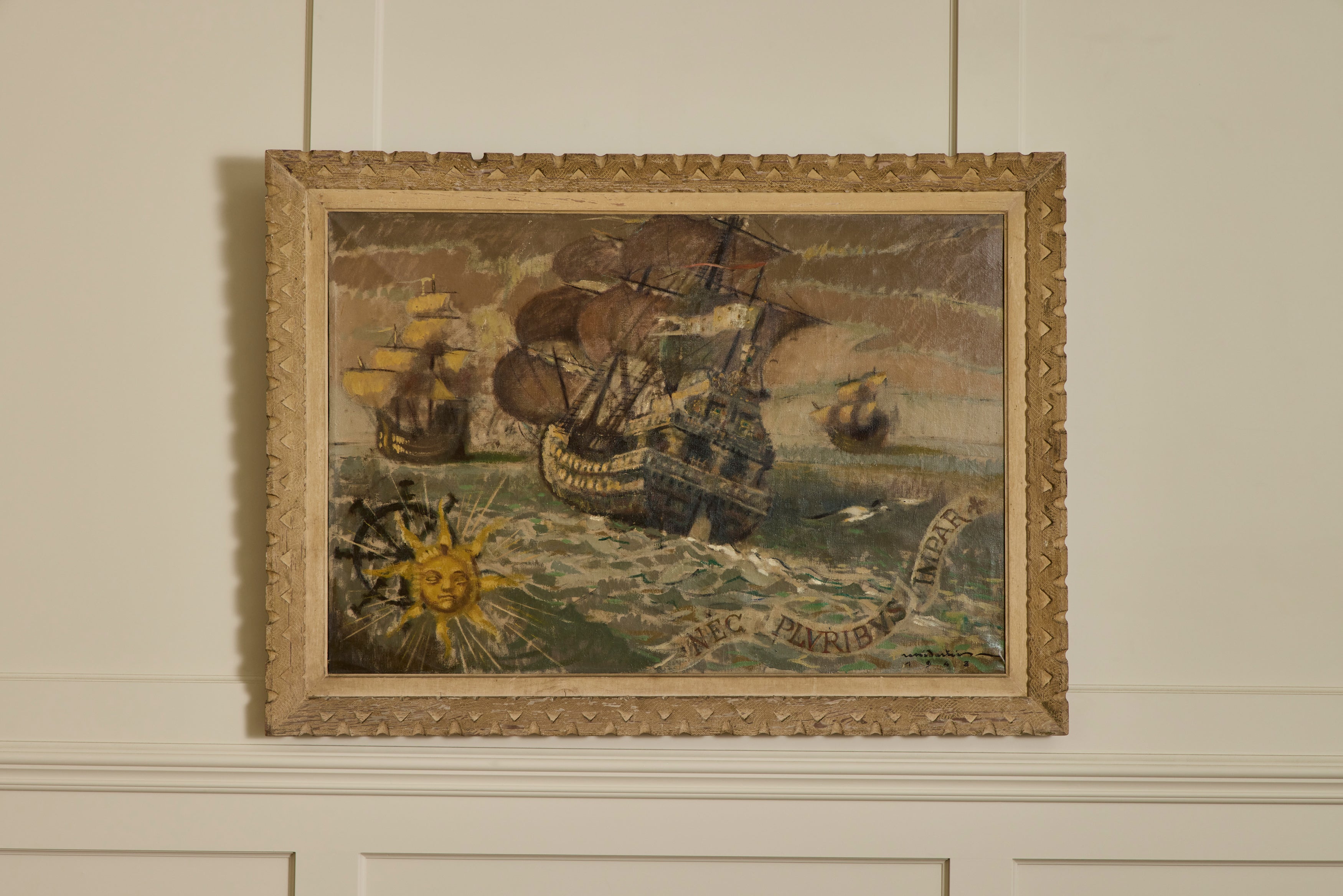 Nicky Kehoe - Ship Voyage Oil Painting