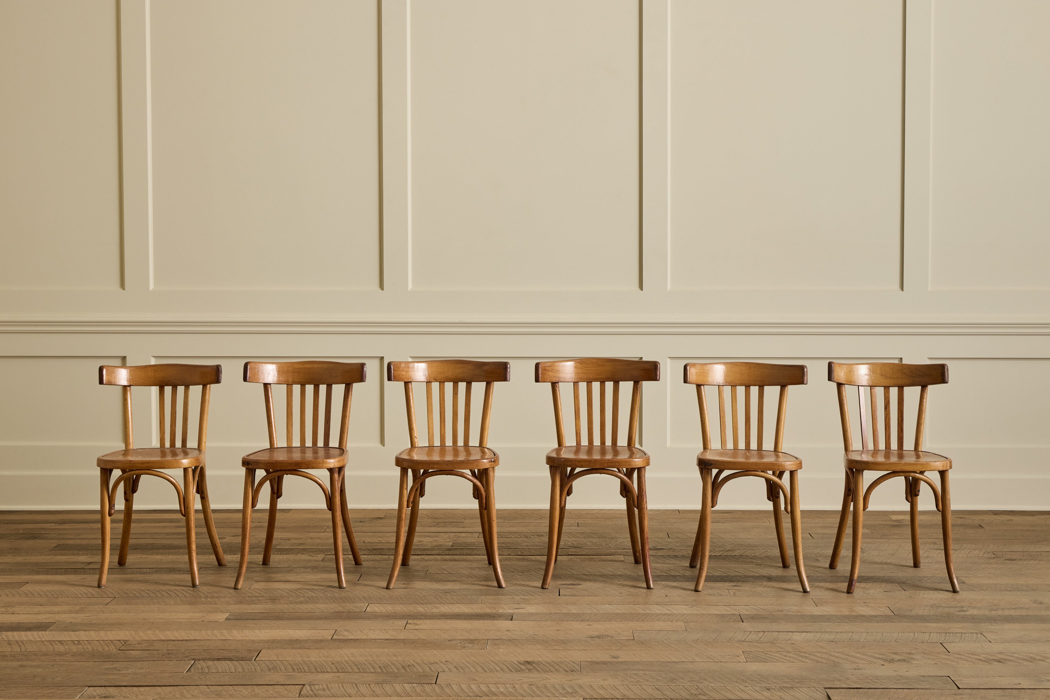Nicky Kehoe - Set of 6 French Bistro Chairs