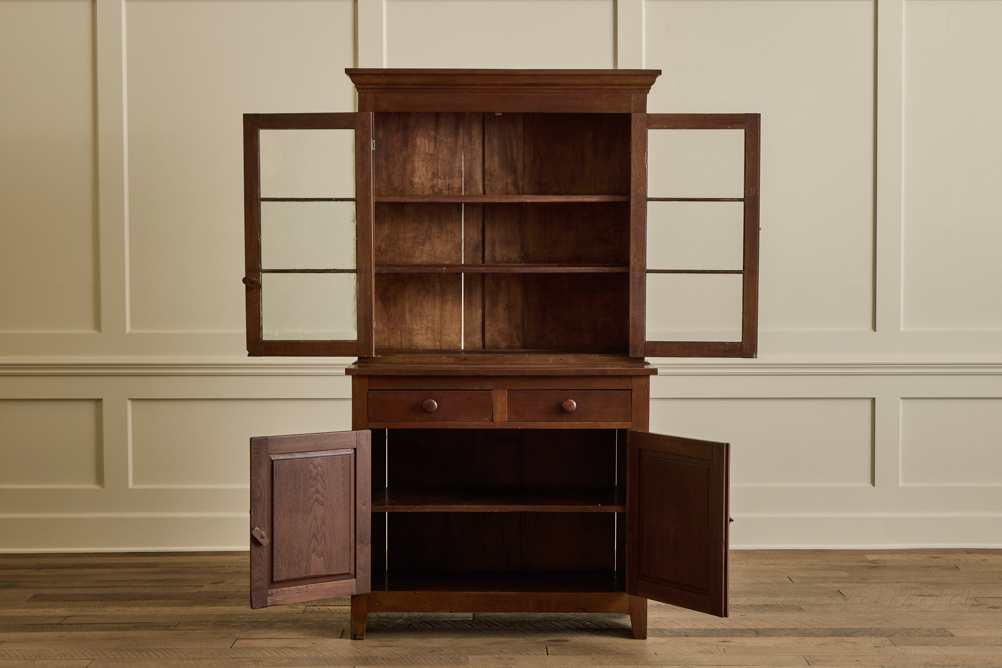Nicky Kehoe - Rustic Stepback Cupboard