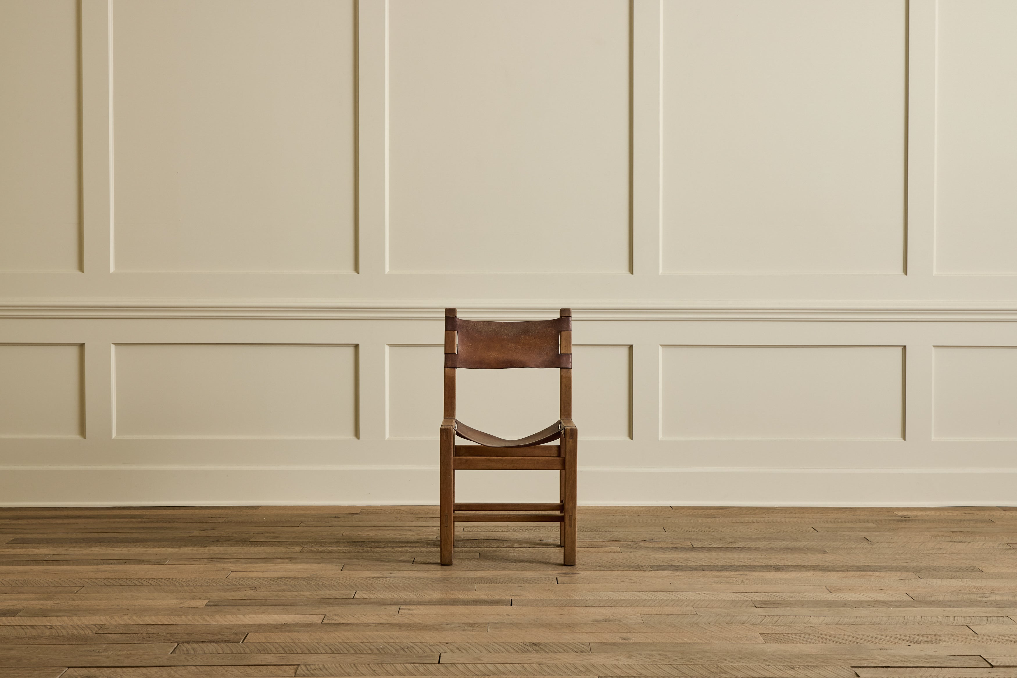 Nicky Kehoe - Set of 4 Maison Regain Leather Chairs