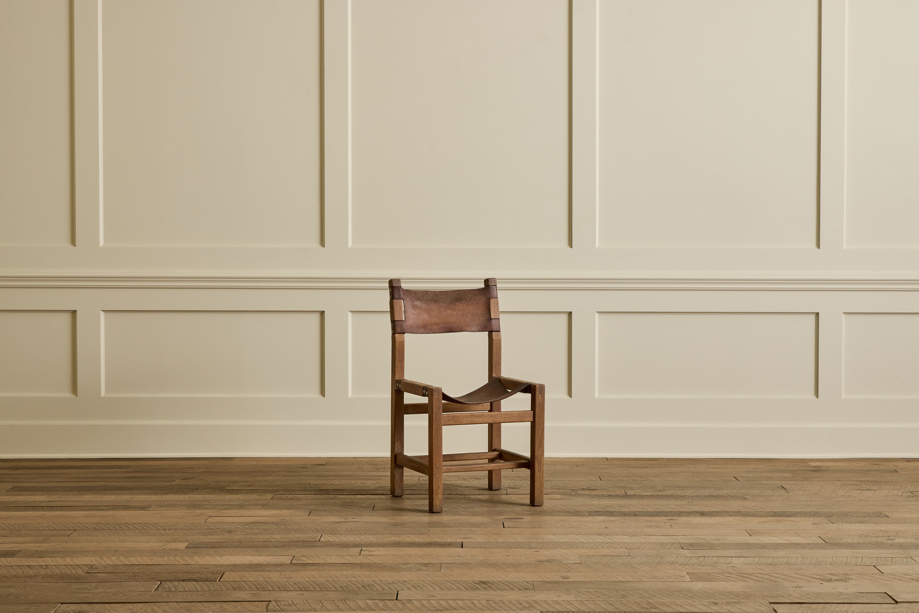Nicky Kehoe - Set of 4 Maison Regain Leather Chairs