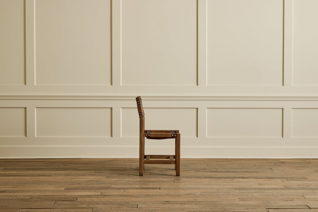 Nicky Kehoe - Set of 4 Maison Regain Leather Chairs