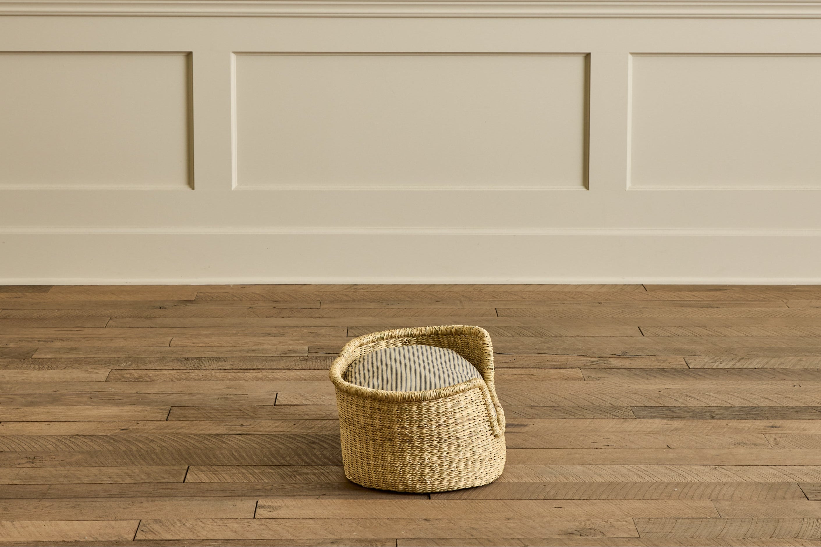 Nicky Kehoe - Dog Bed in Ticking Stripe (Multiple Sizes)