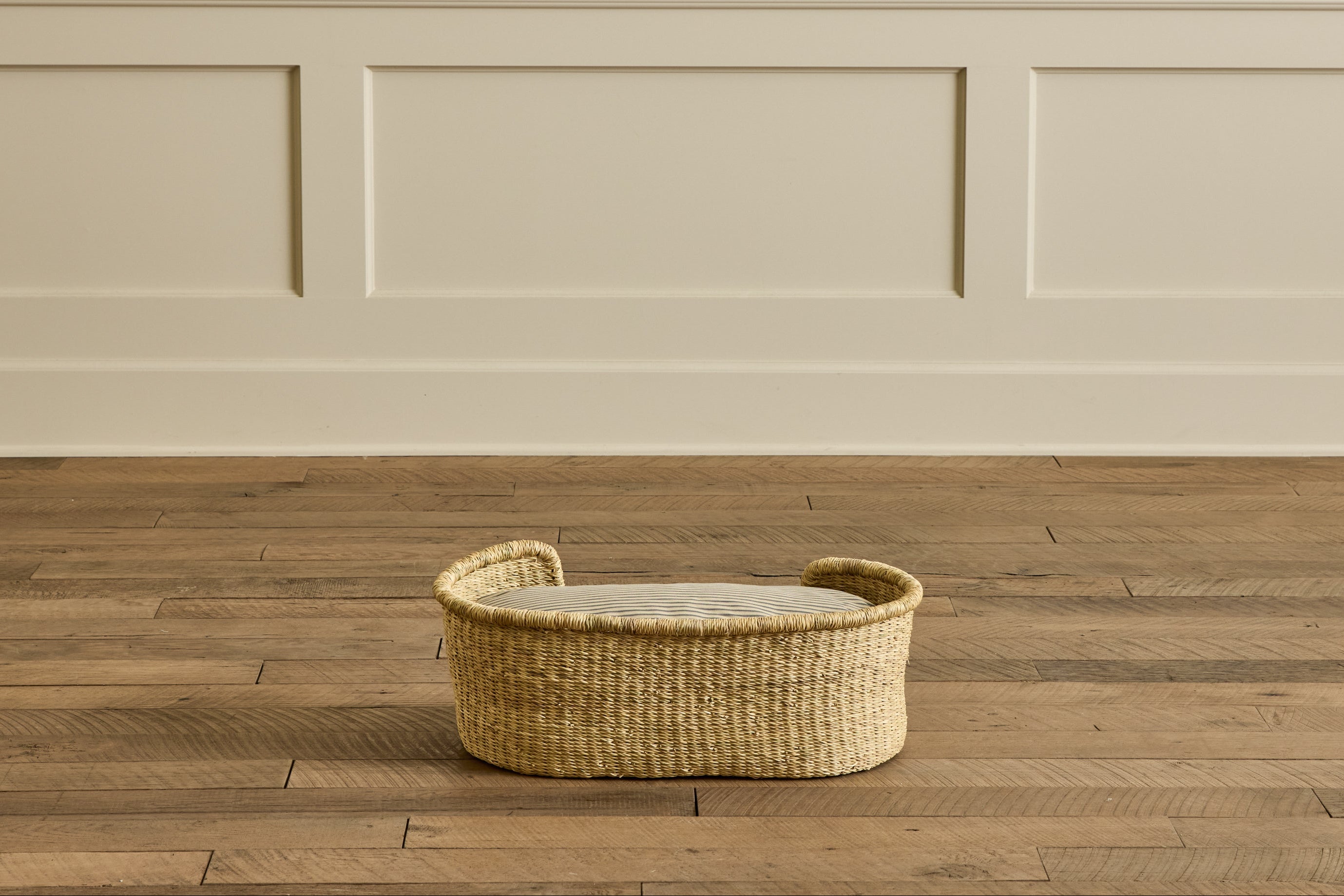 Nicky Kehoe - Dog Bed in Ticking Stripe (Multiple Sizes)