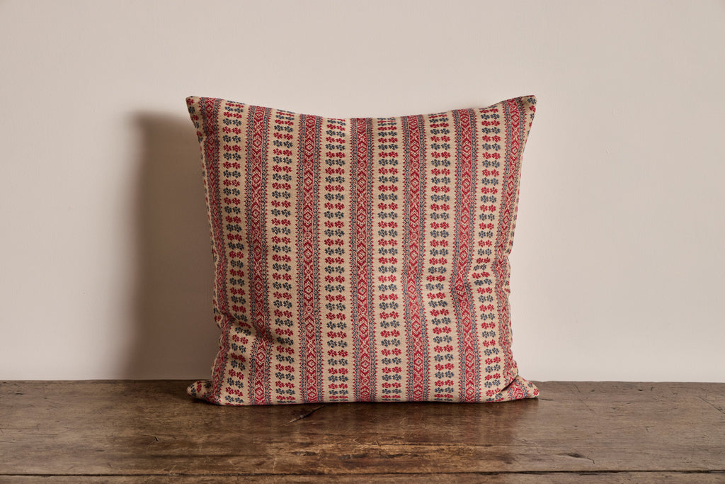 Nicky Kehoe - Susan Deliss Pillow in Patmos Red/Indigo/Antique