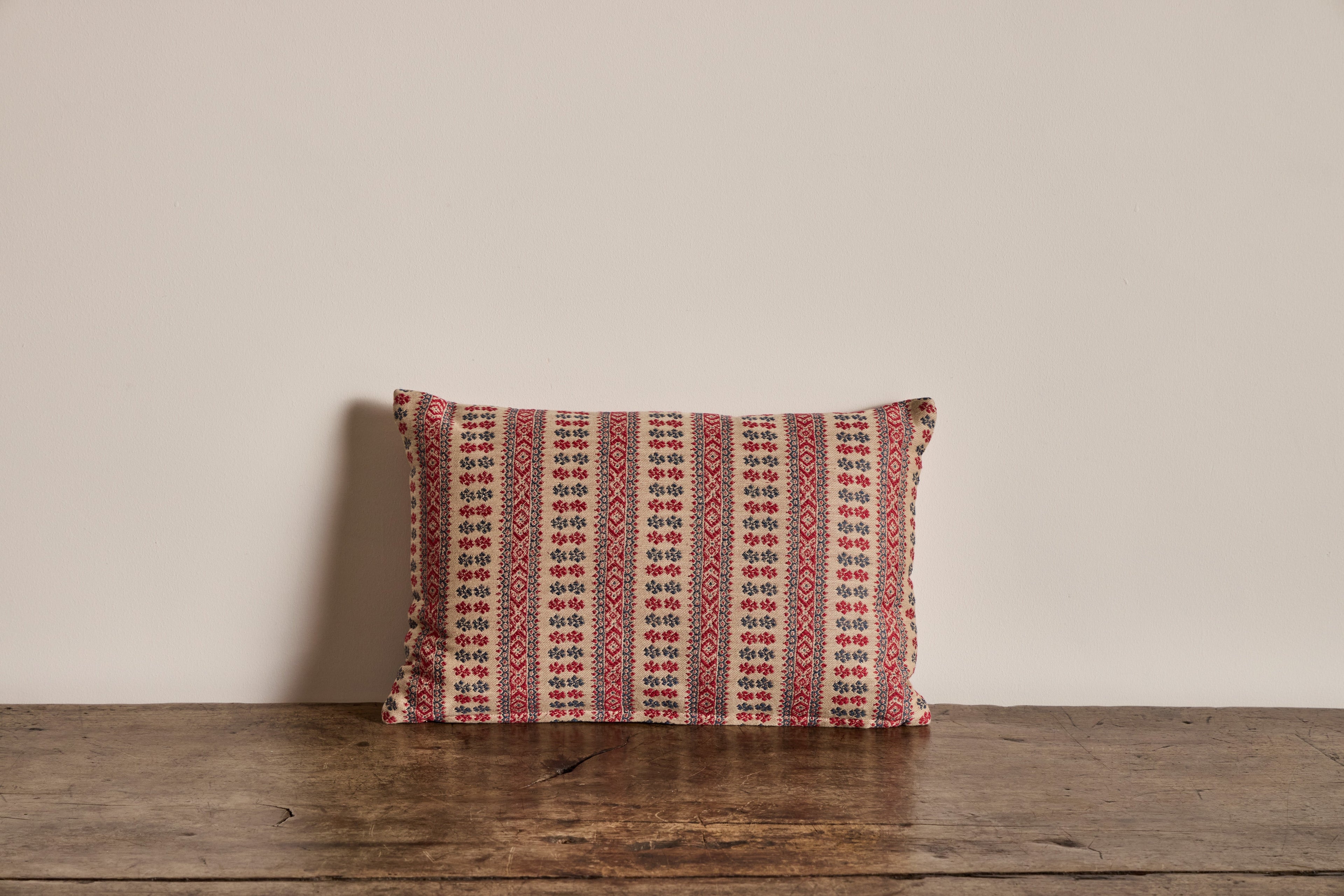 Nicky Kehoe - Susan Deliss Pillow in Patmos Red/Indigo/Antique