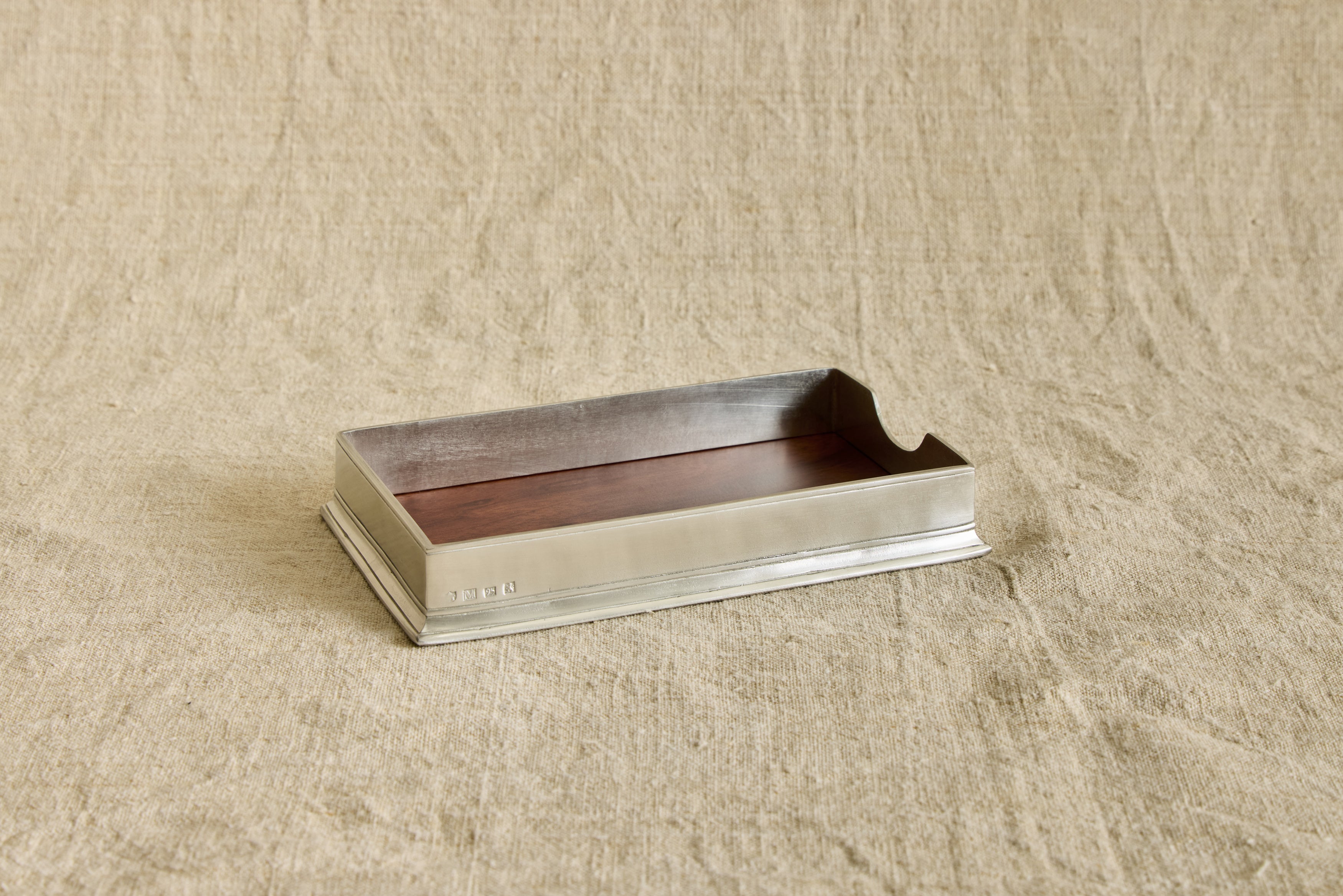 Nicky Kehoe - Pewter Guest Towel Box