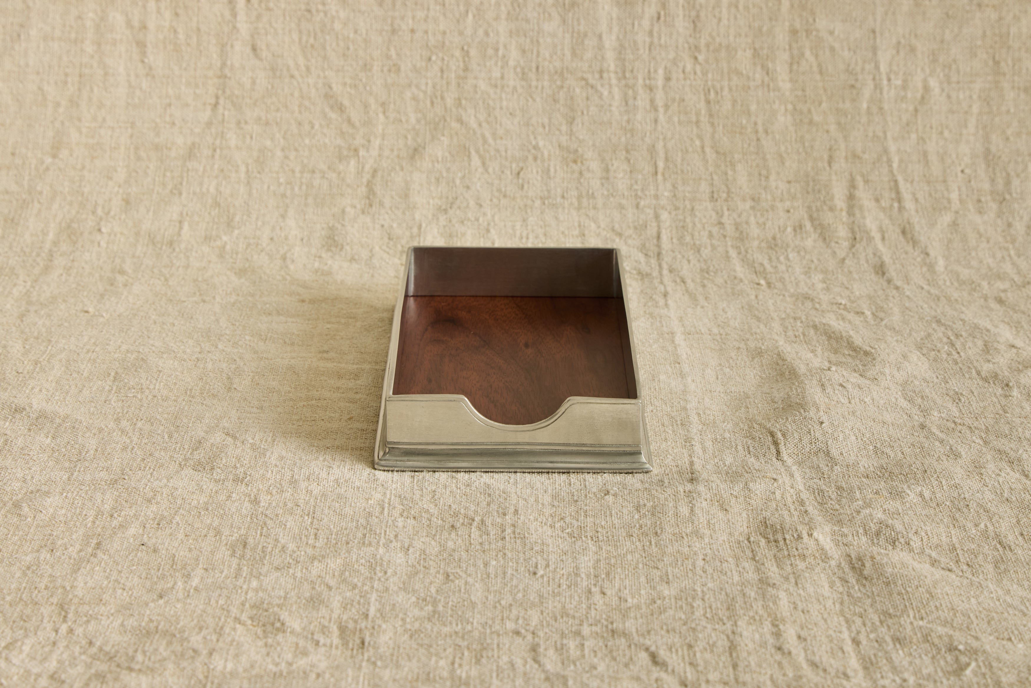 Nicky Kehoe - Pewter Guest Towel Box