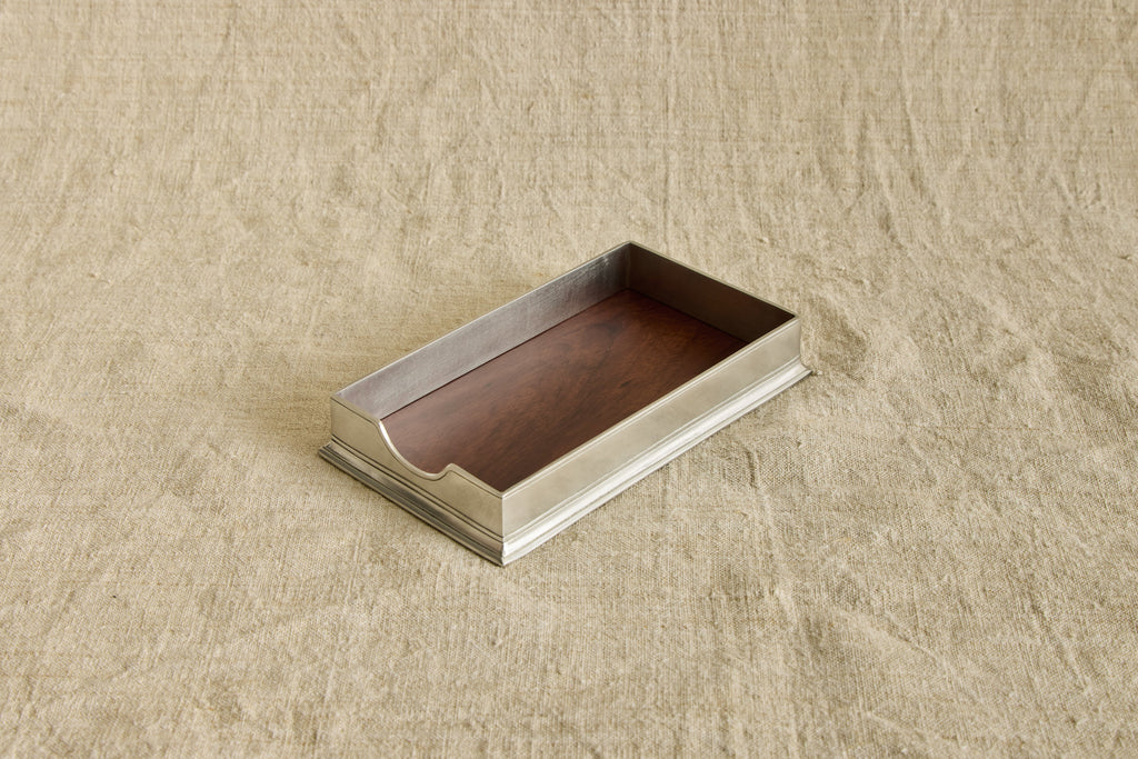 Nicky Kehoe - Pewter Guest Towel Box