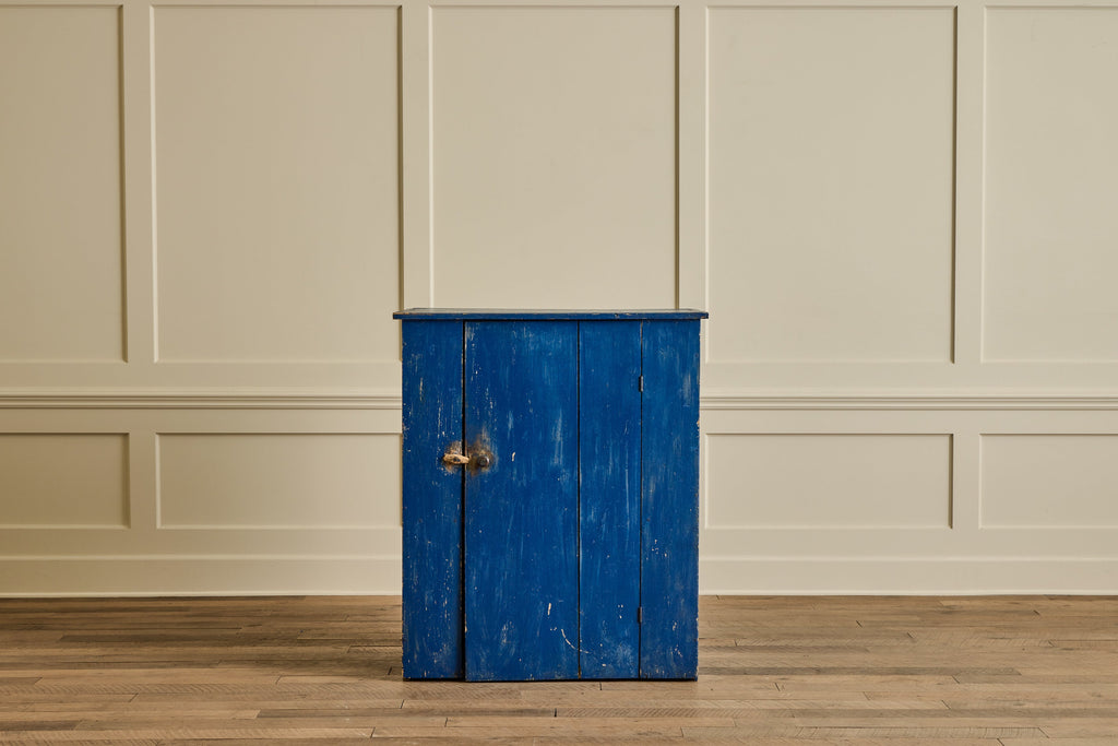 Nicky Kehoe - Blue Painted Jelly Cupboard