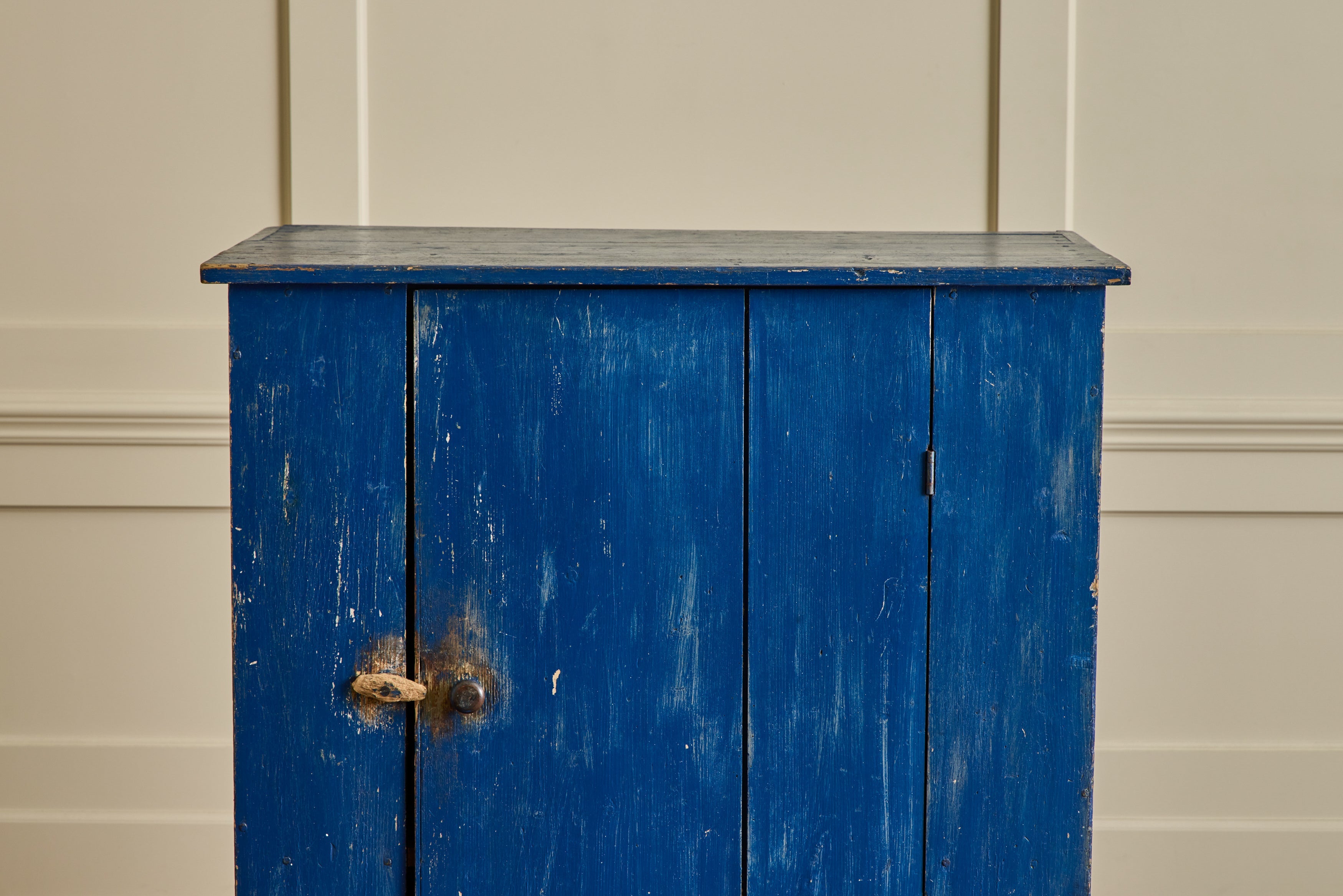 Nicky Kehoe - Blue Painted Jelly Cupboard