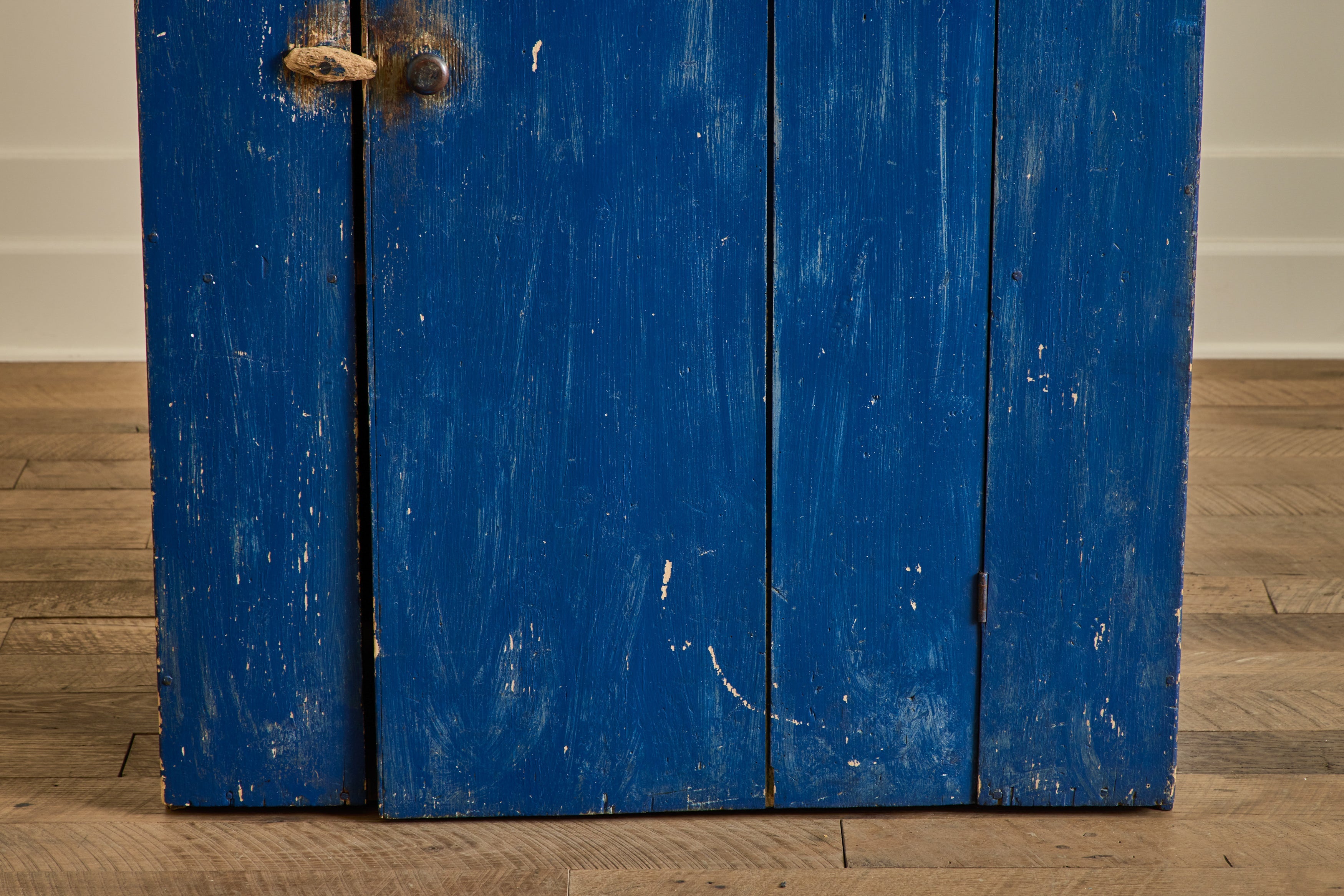 Nicky Kehoe - Blue Painted Jelly Cupboard
