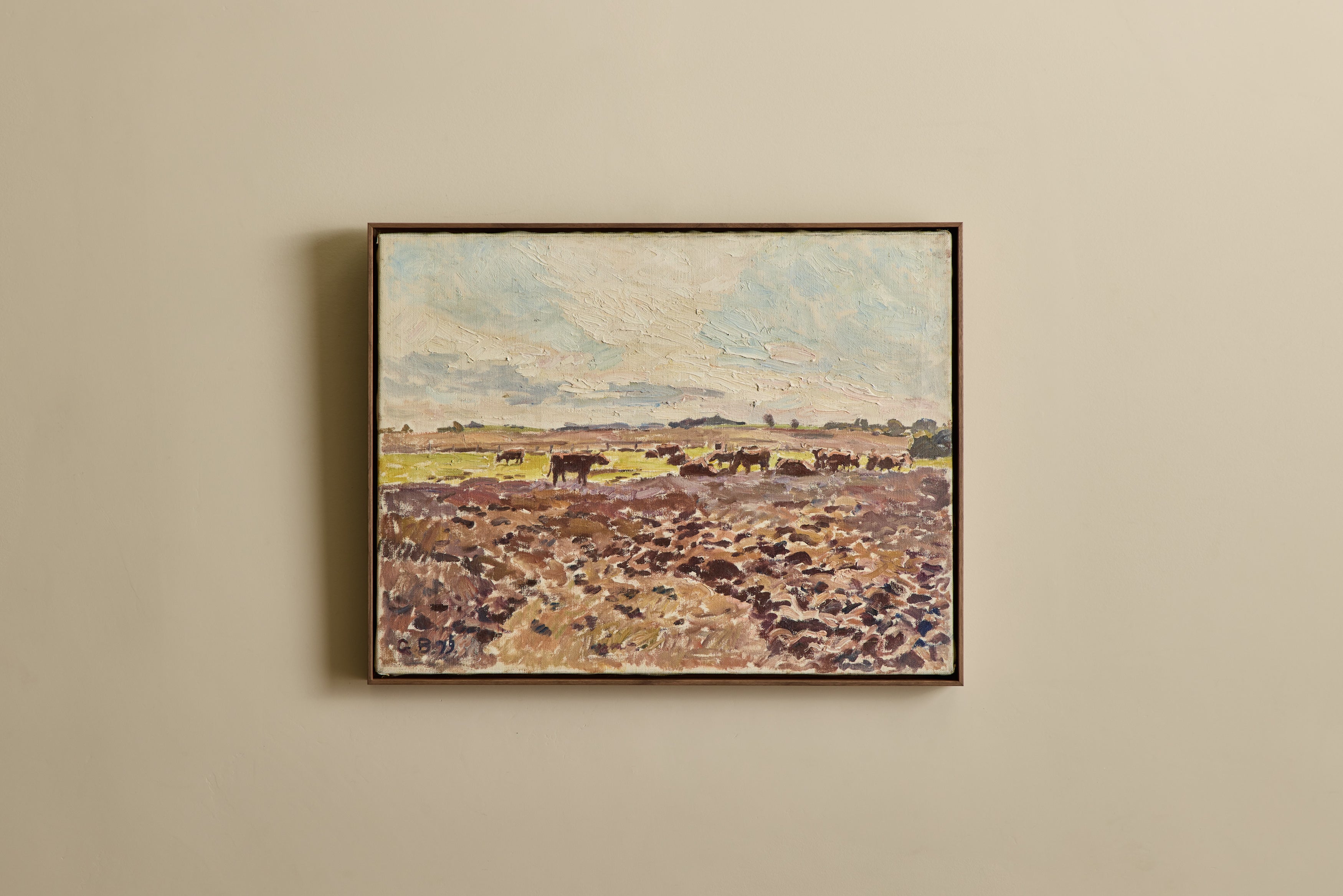 Nicky Kehoe - Danish Cow Landscape Painting