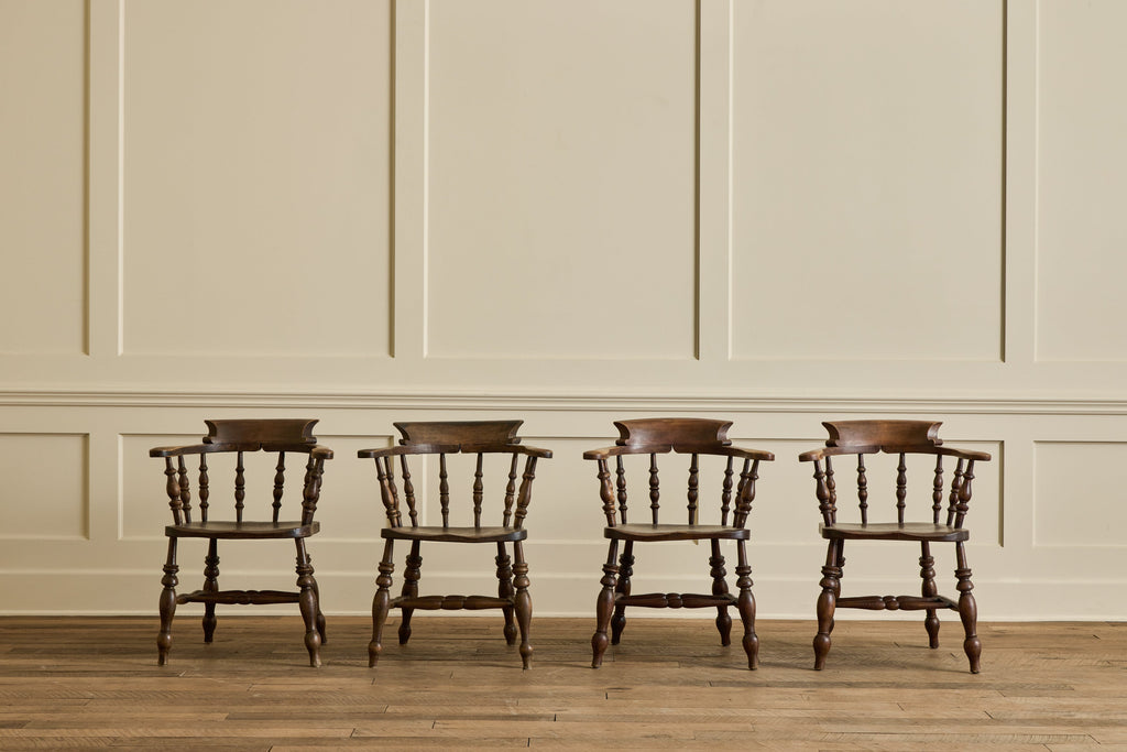 Nicky Kehoe - Set of 8 Barrel Back Chairs
