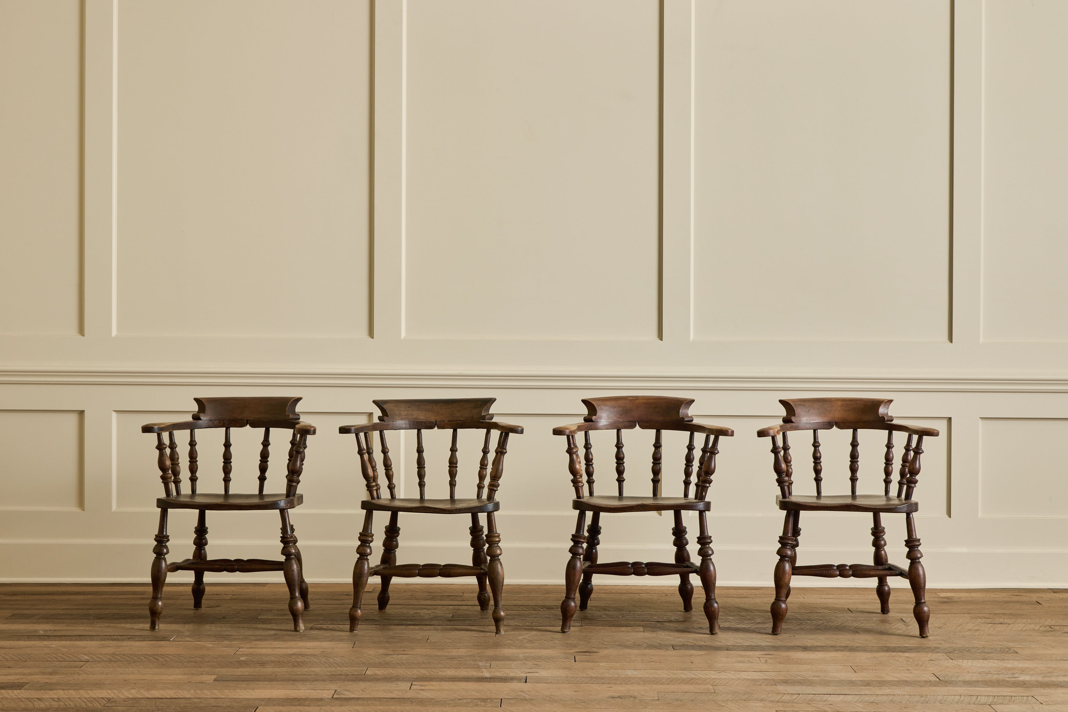 Nicky Kehoe - Set of 8 Barrel Back Chairs
