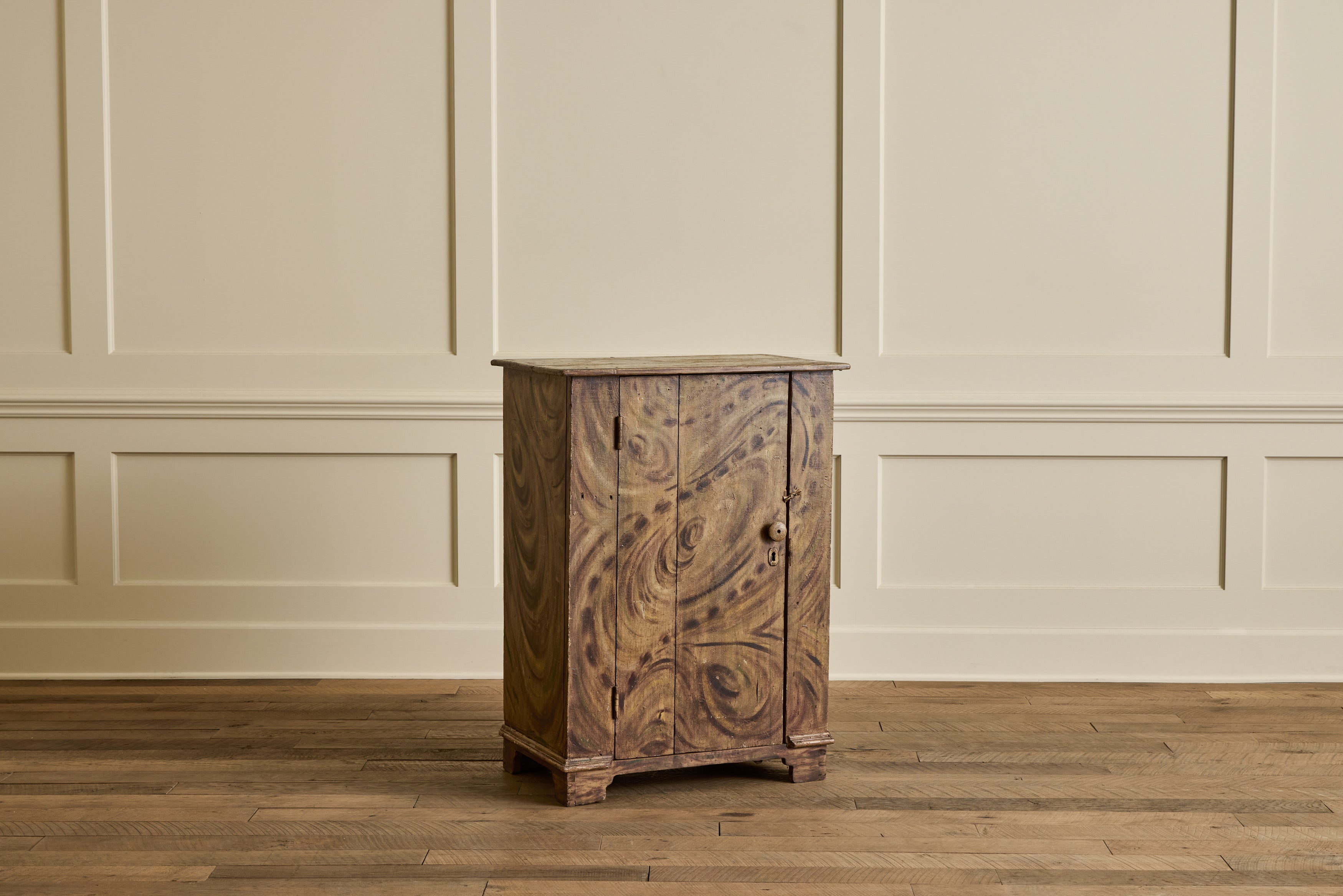 Nicky Kehoe - 19th Century Grain Painted Cupboard