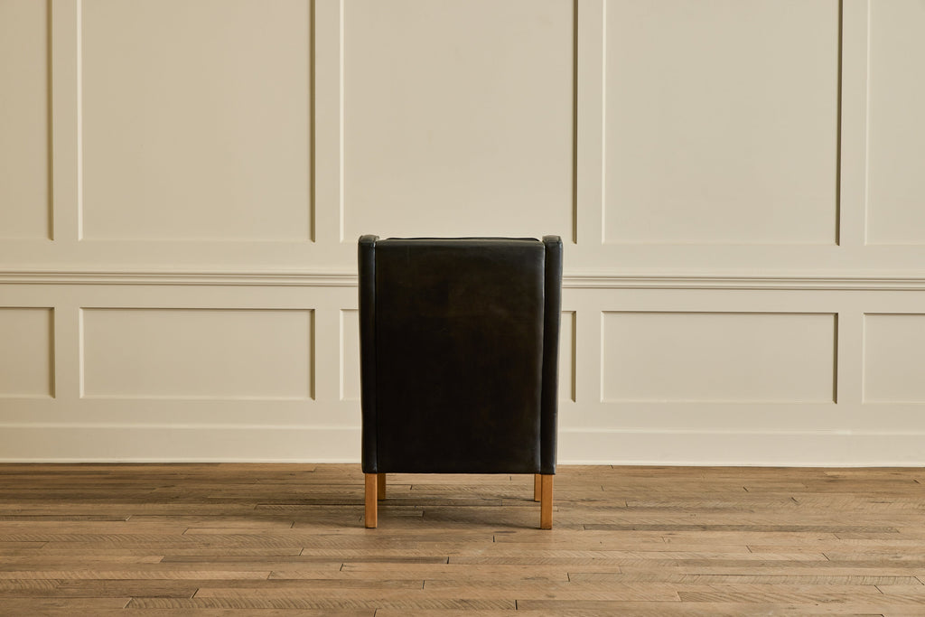 Nicky Kehoe - Mogens Hansen Leather Wingback Chair
