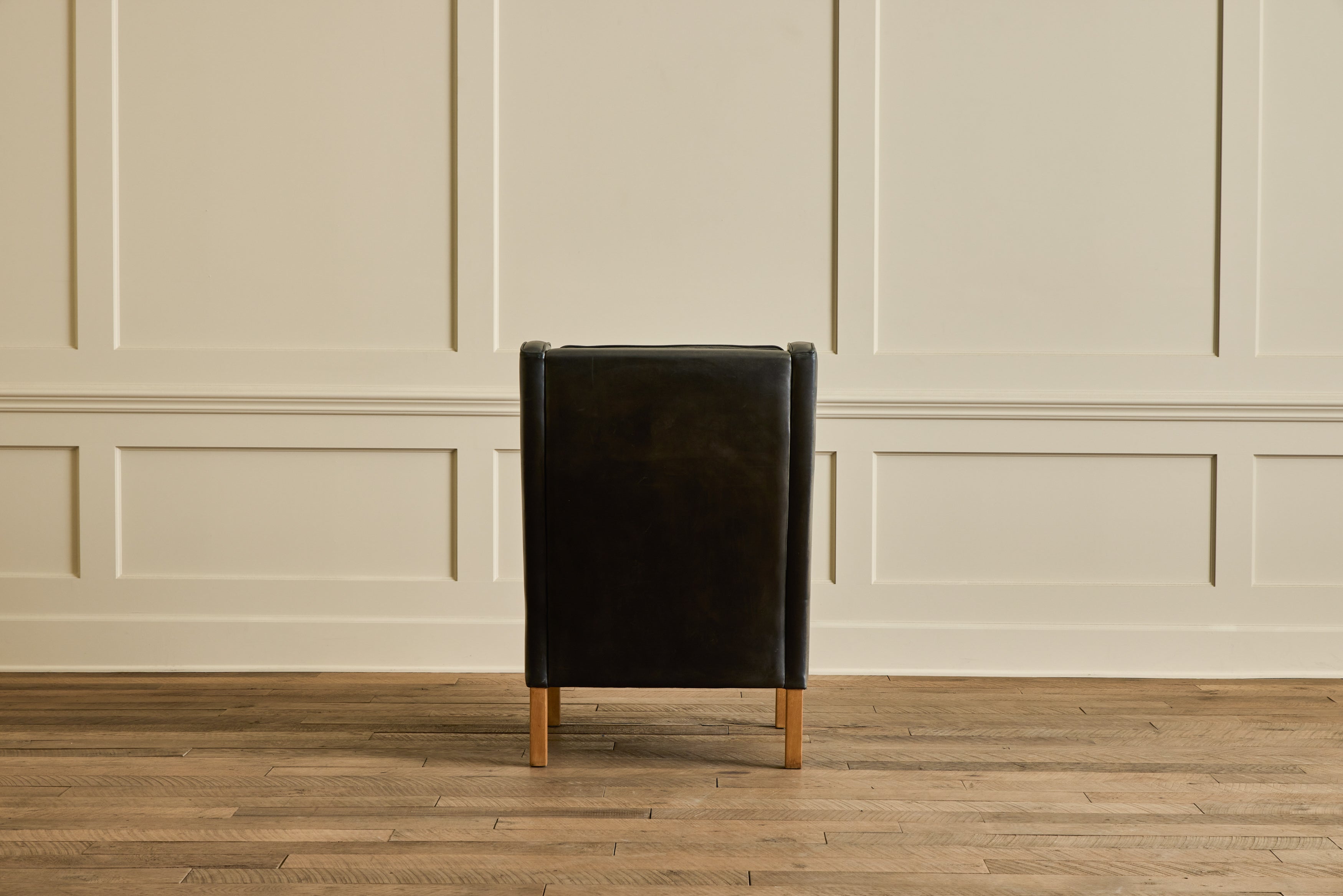 Nicky Kehoe - Mogens Hansen Leather Wingback Chair