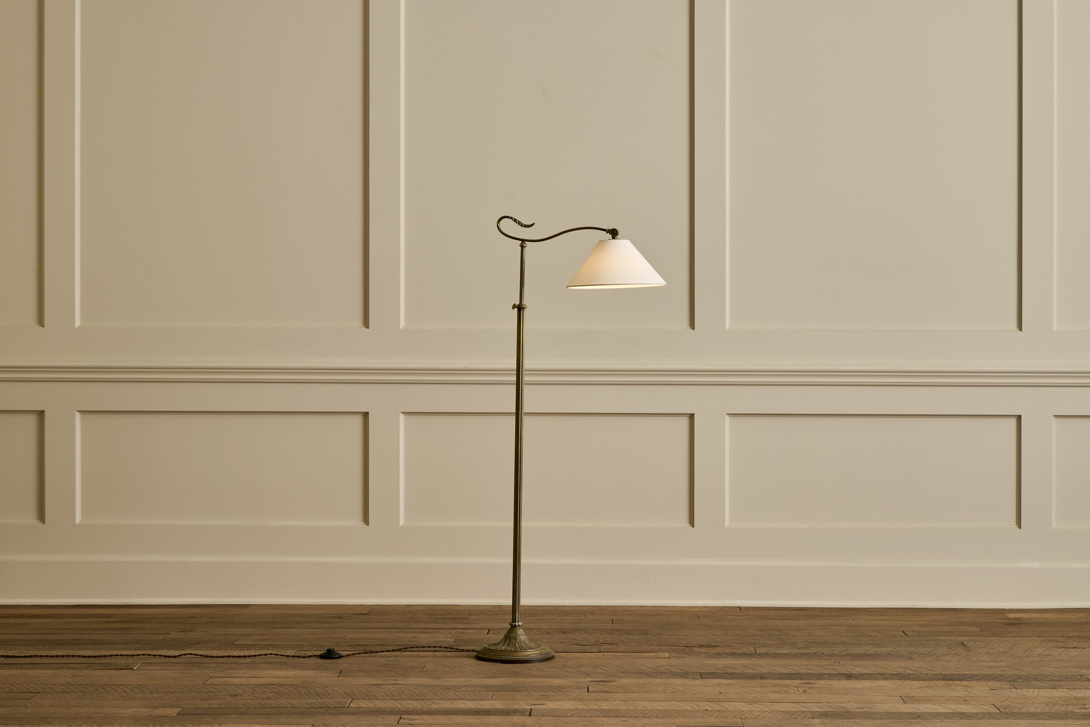 Nicky Kehoe - Deco Brass Floor Lamp
