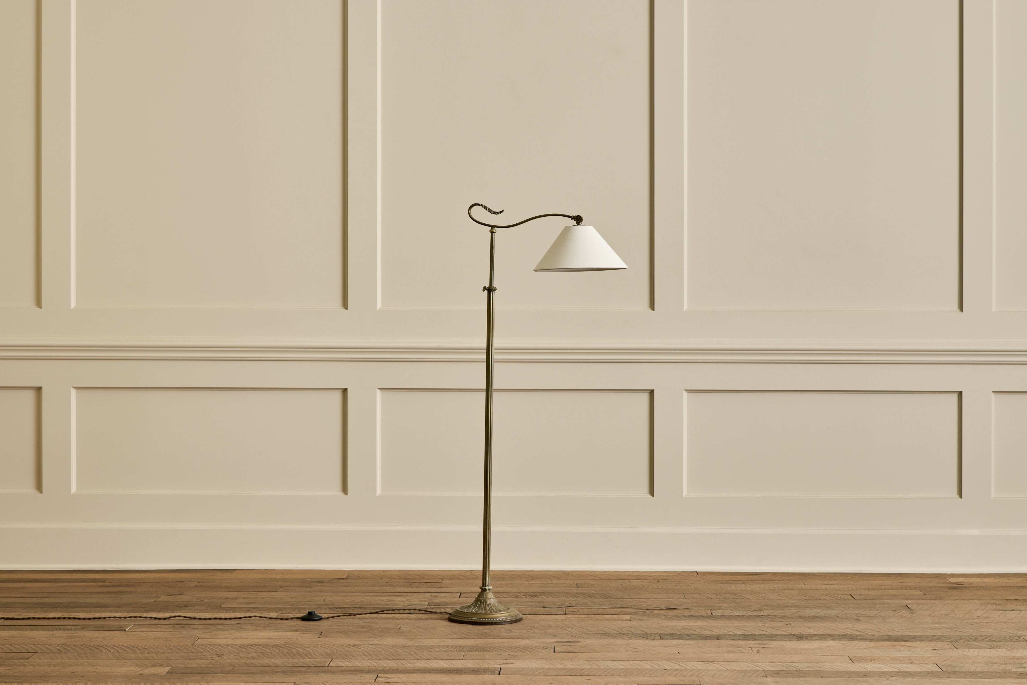 Nicky Kehoe - Deco Brass Floor Lamp